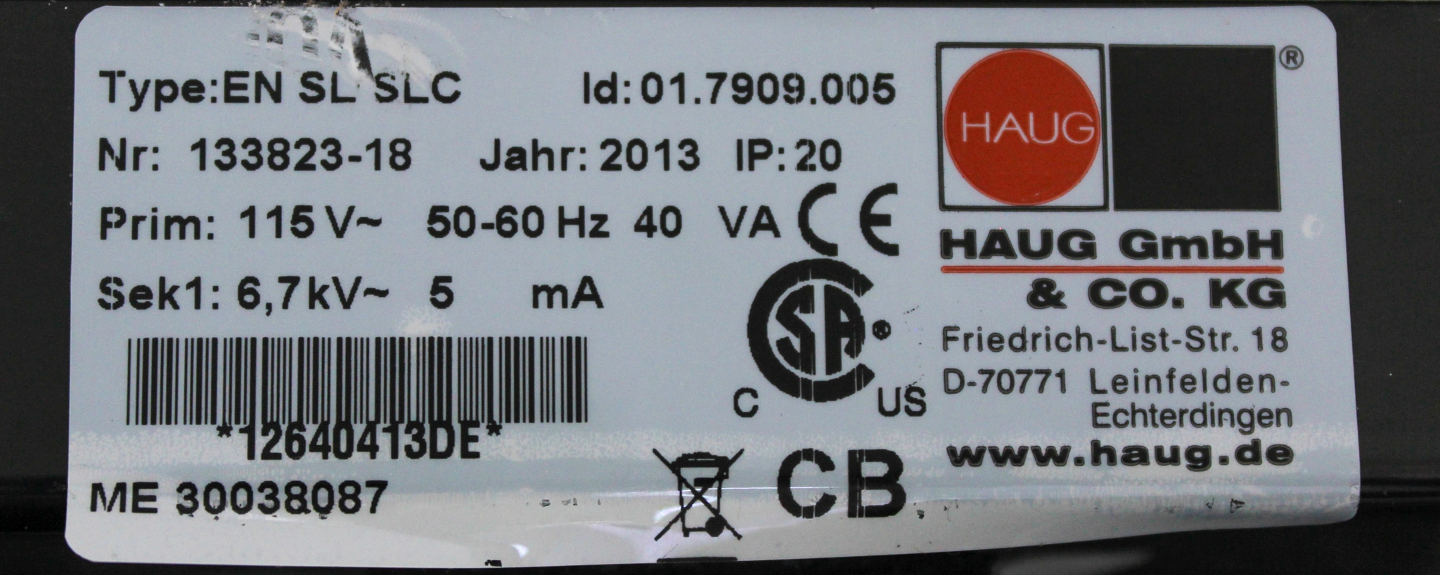 Mettler Toledo EN SL SLC Power Supply Antistatic Kit for Laboratories