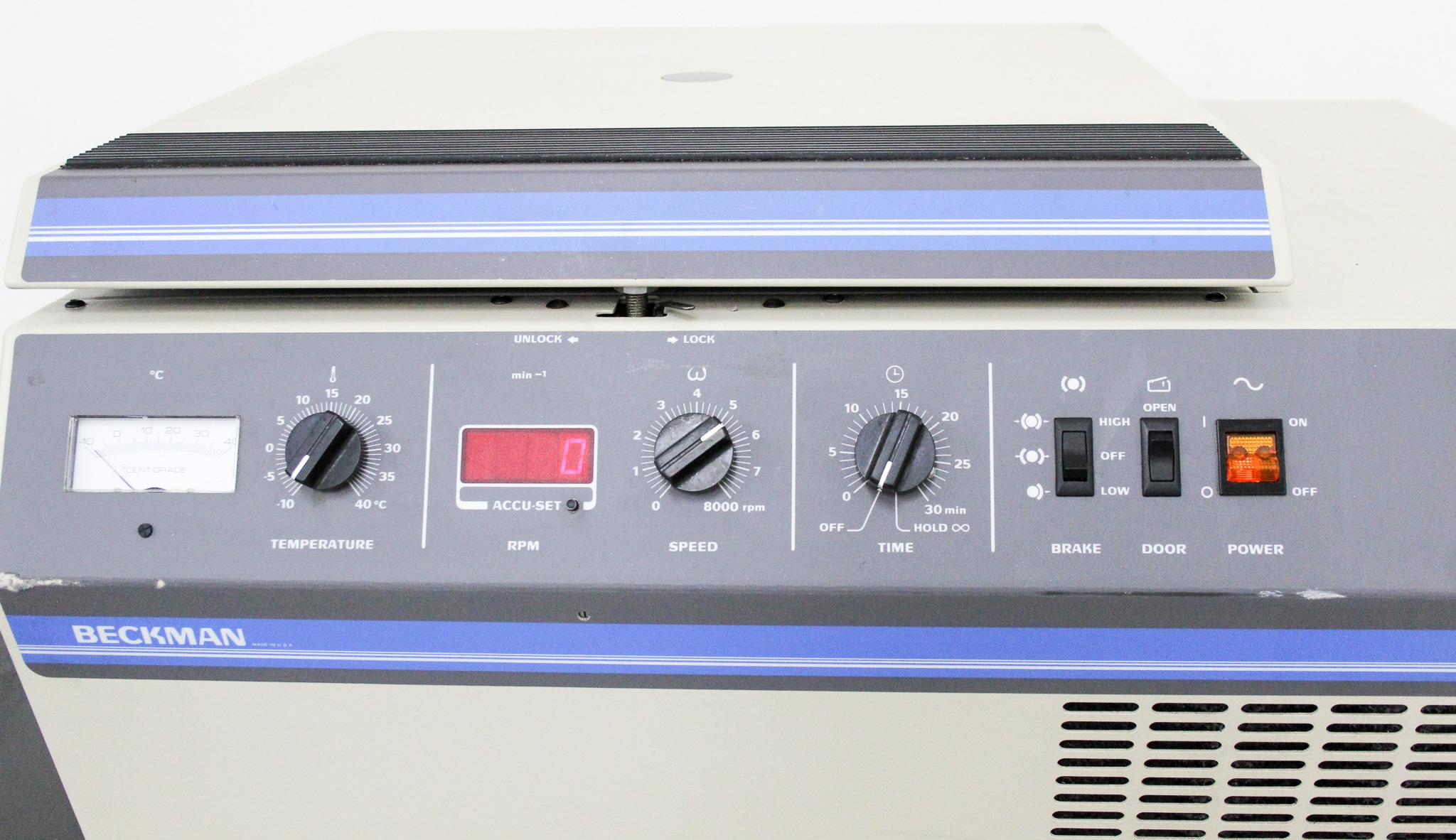 Beckman GS-6R Benchtop Centrifuge -10C Refrigerated 5642g 3L Capacity
