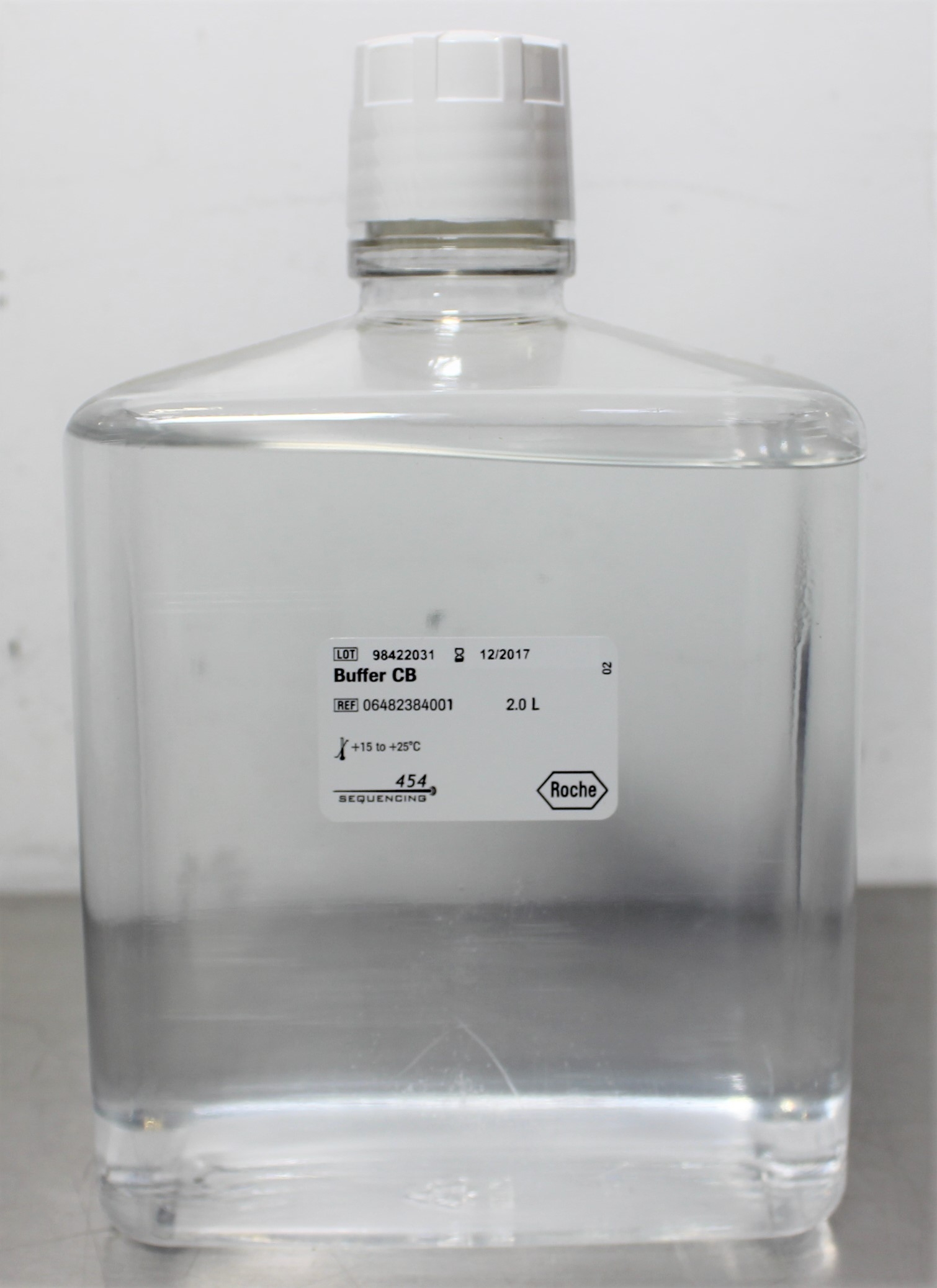 Roche 454 Sequencing Kit Buffer CB XL+ Accessory Genome Sequencer 5x 2L Bottles