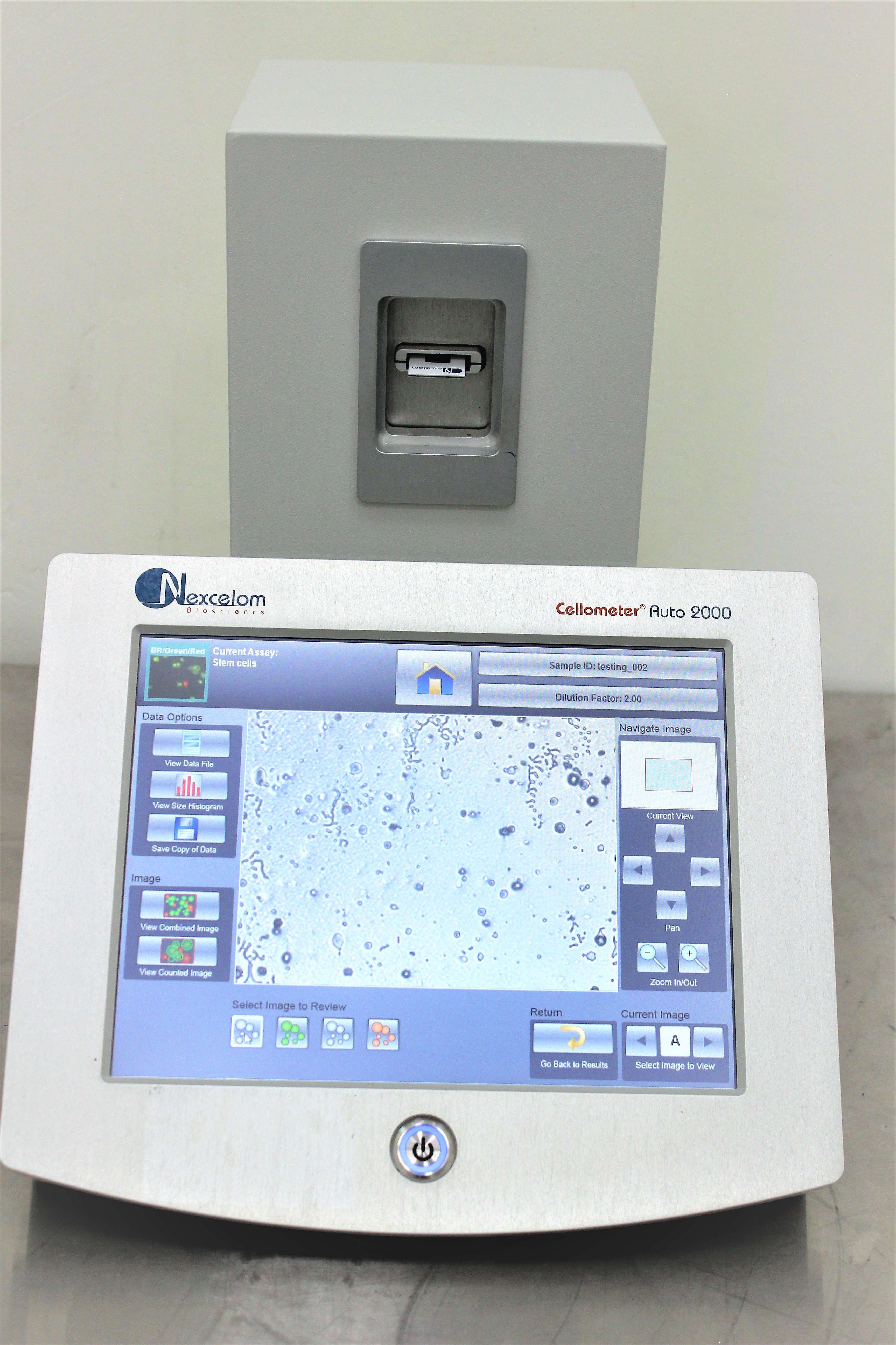 Nexcelom Cellometer Auto 2000 Cell Profiler Counter Primary Cell Analysis