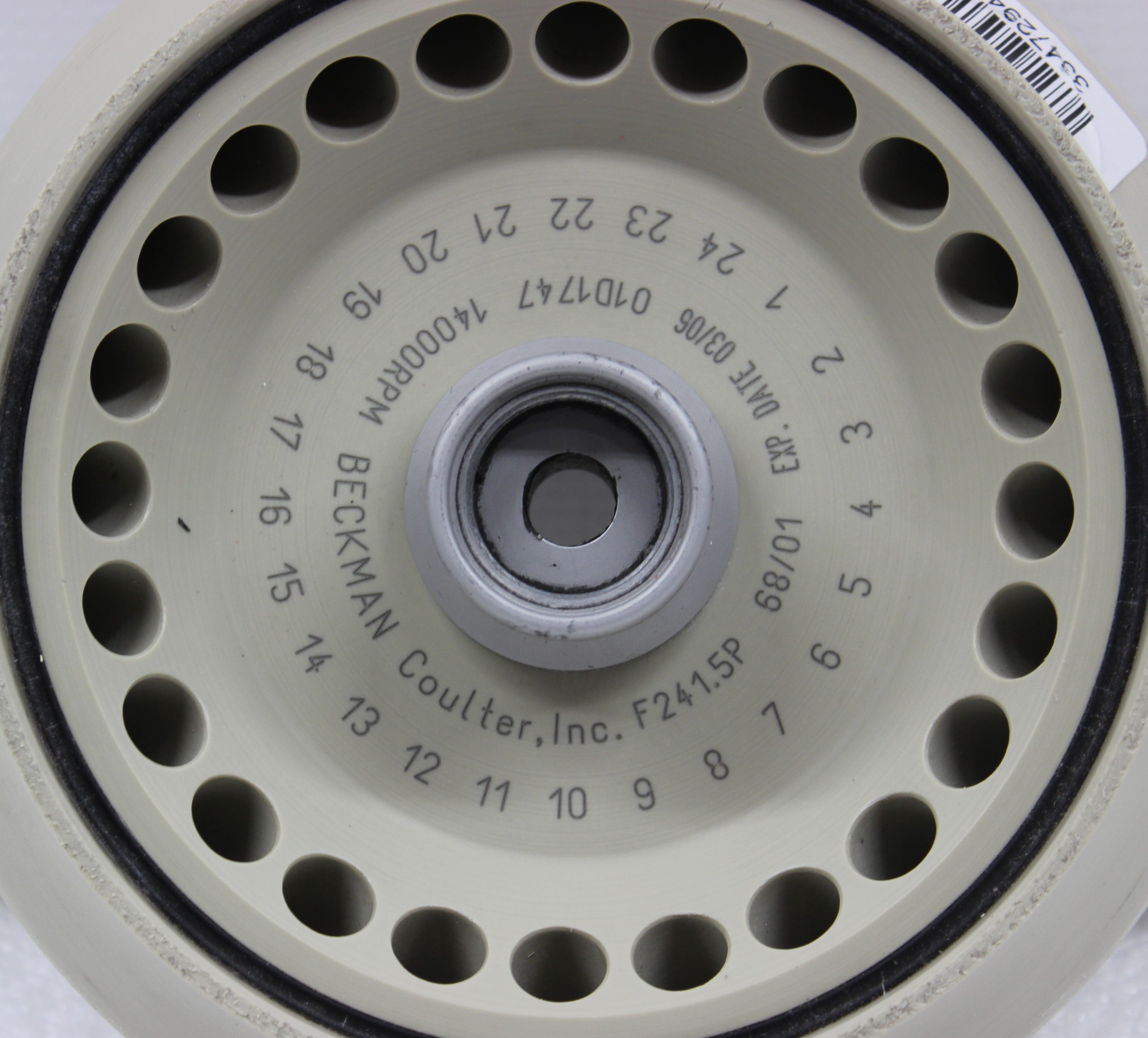 Beckman Coulter Fixed Angle Rotor F241.5P Turnkey Centrifugation System