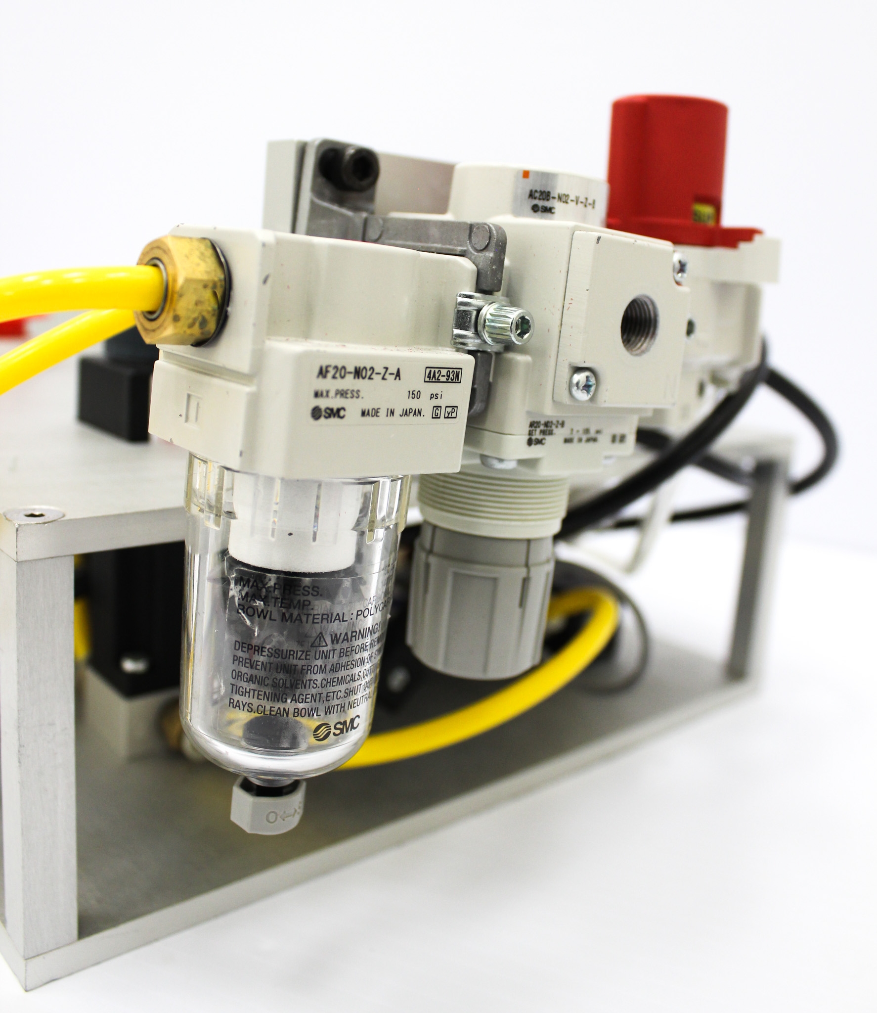 SMC MXS8-30P Slide Table Custom StopperBase Air Slide Table 0.15-0.7 Mpa