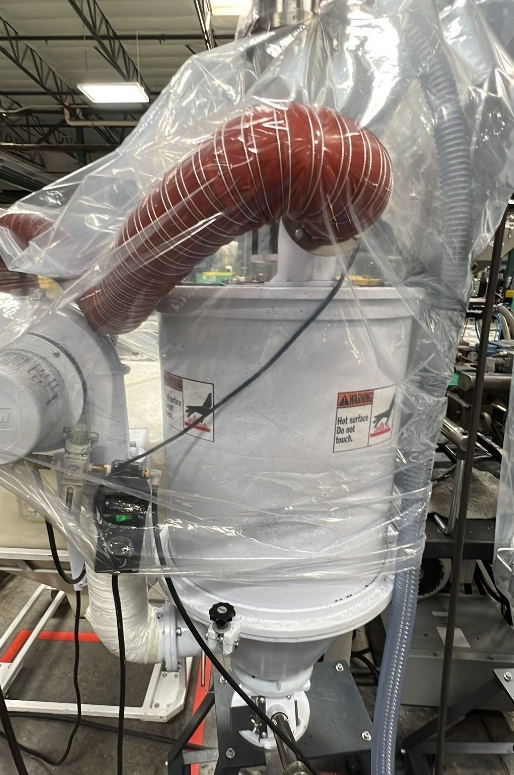 Shini SHD-25T Dryer Hopper 160C 50Kg Capacity Used Plastic Material