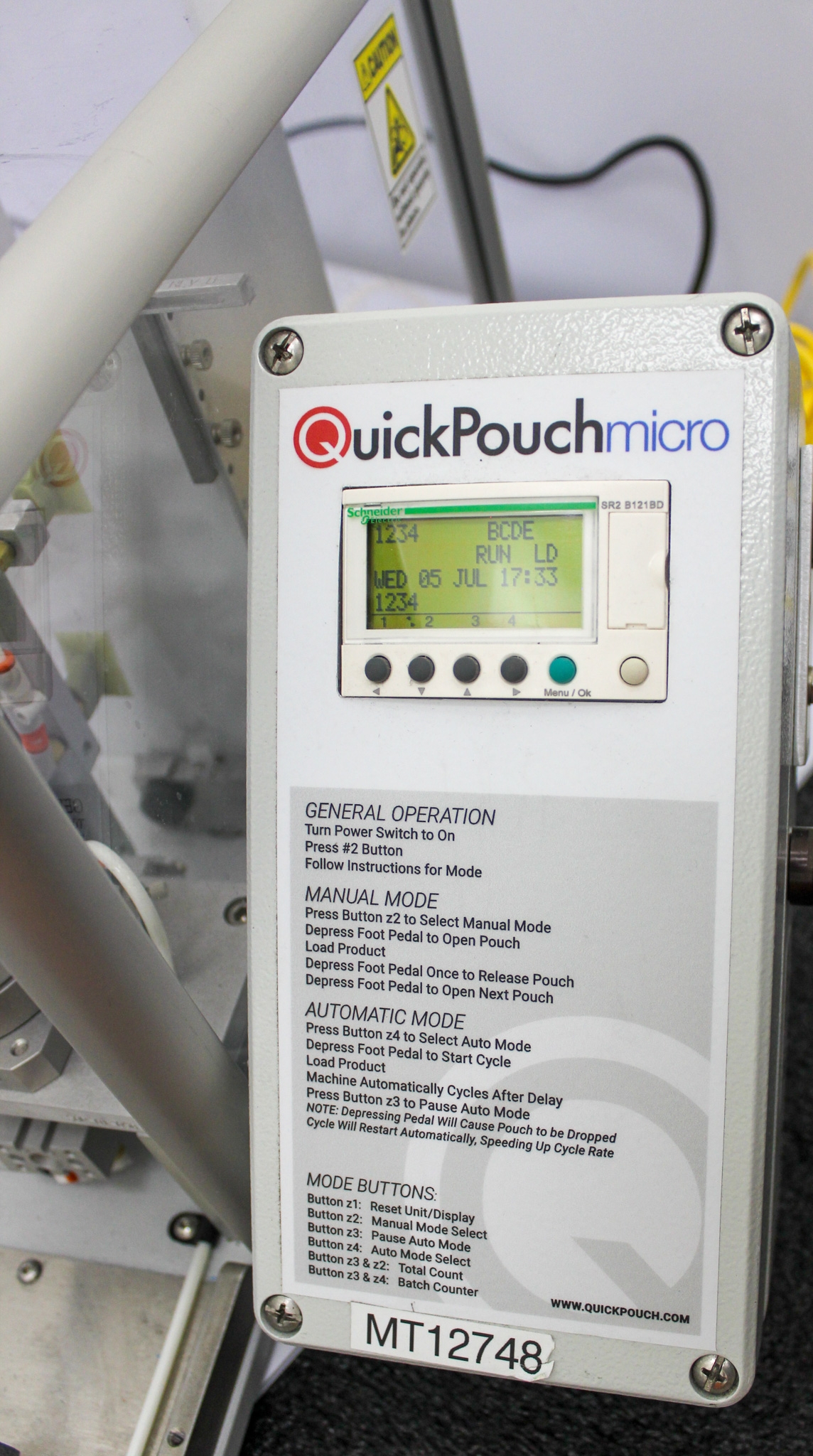 QuickPouch Micro Automated Pouch Opener Very Good Condition Tested