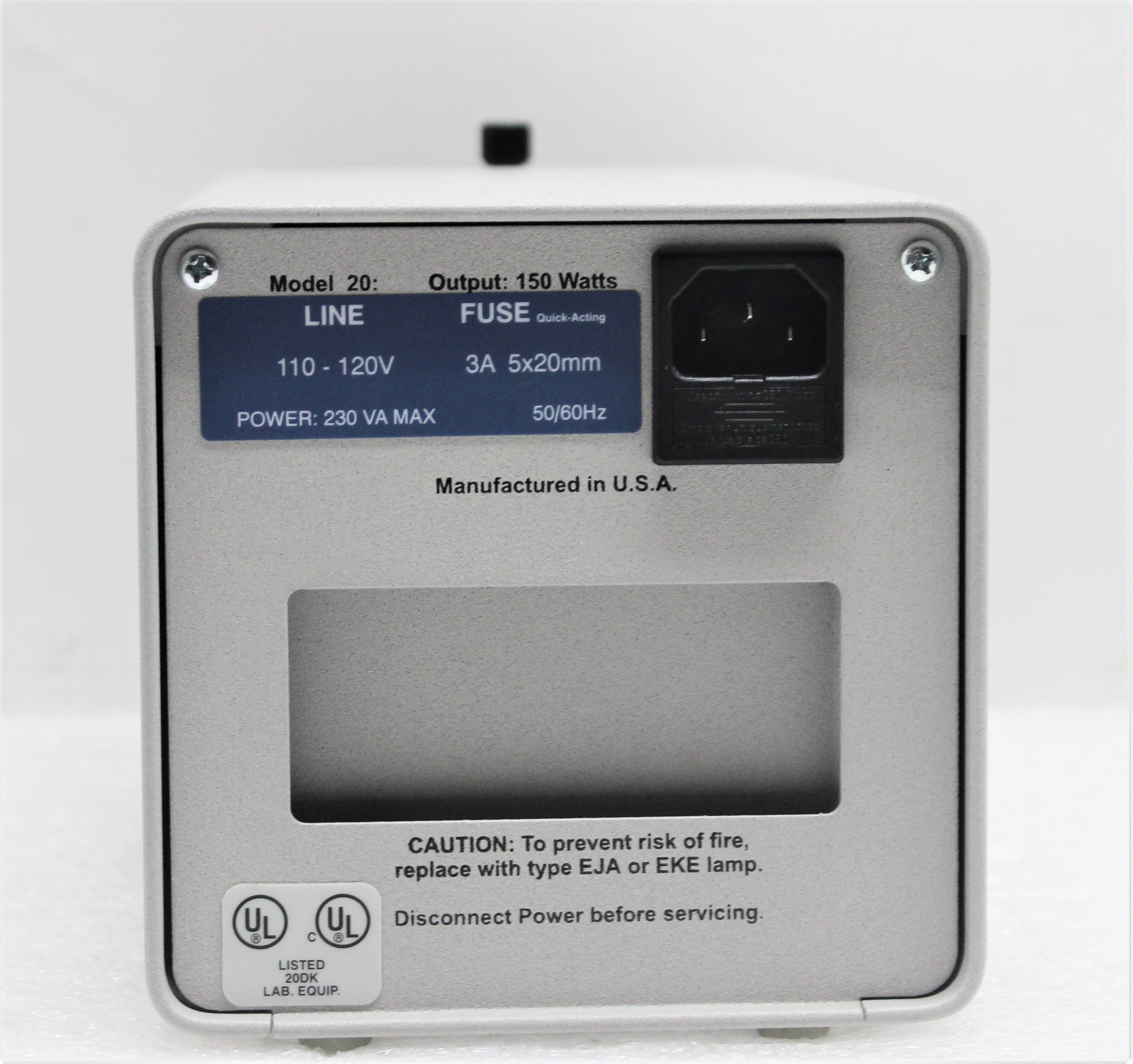 StockerYale 20 Imagelite Light Source 150W VG Used Functional