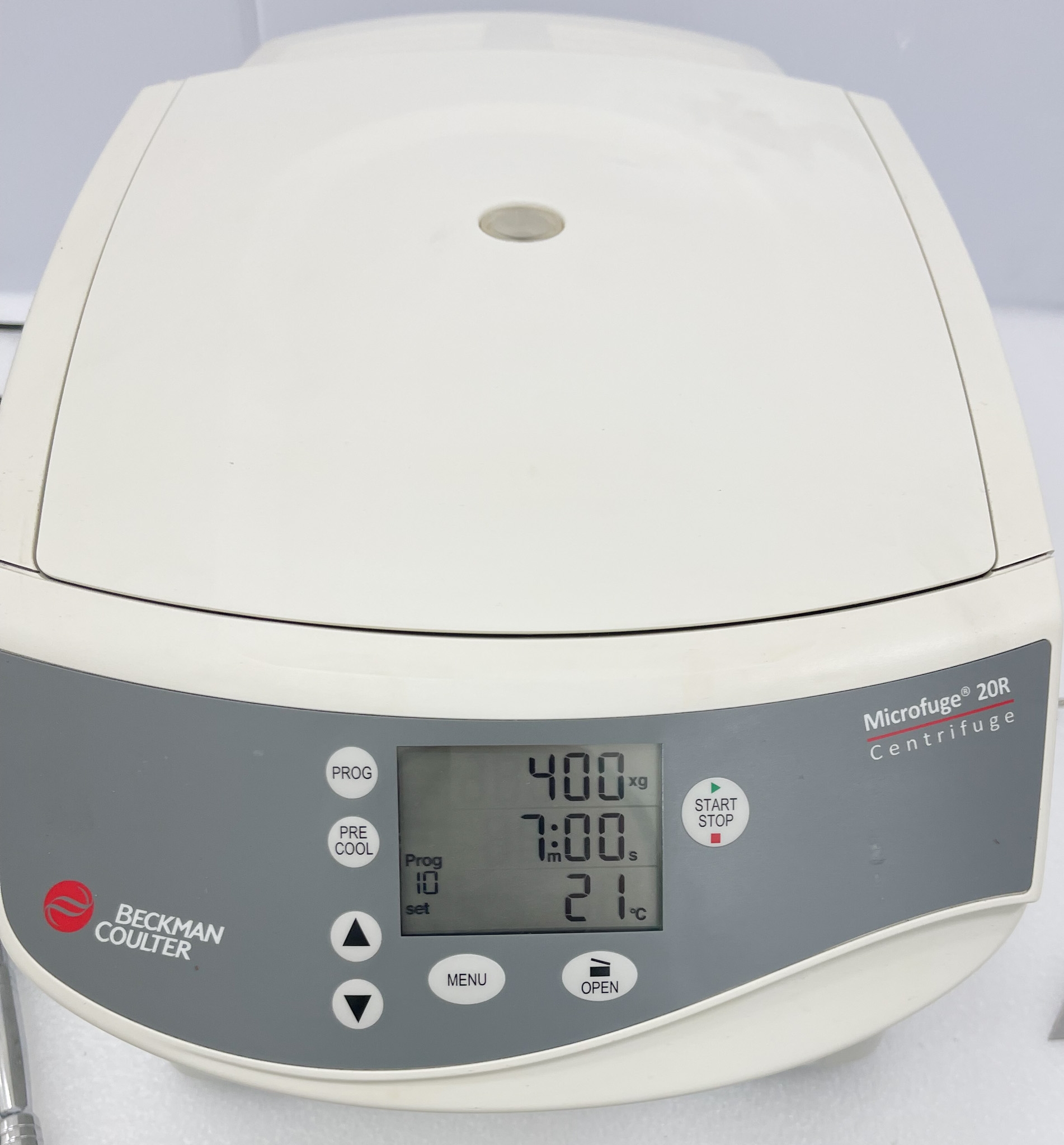 Beckman Coulter Microfuge 20R Microcentrifuge -10C to +40C 48000 mL RPM