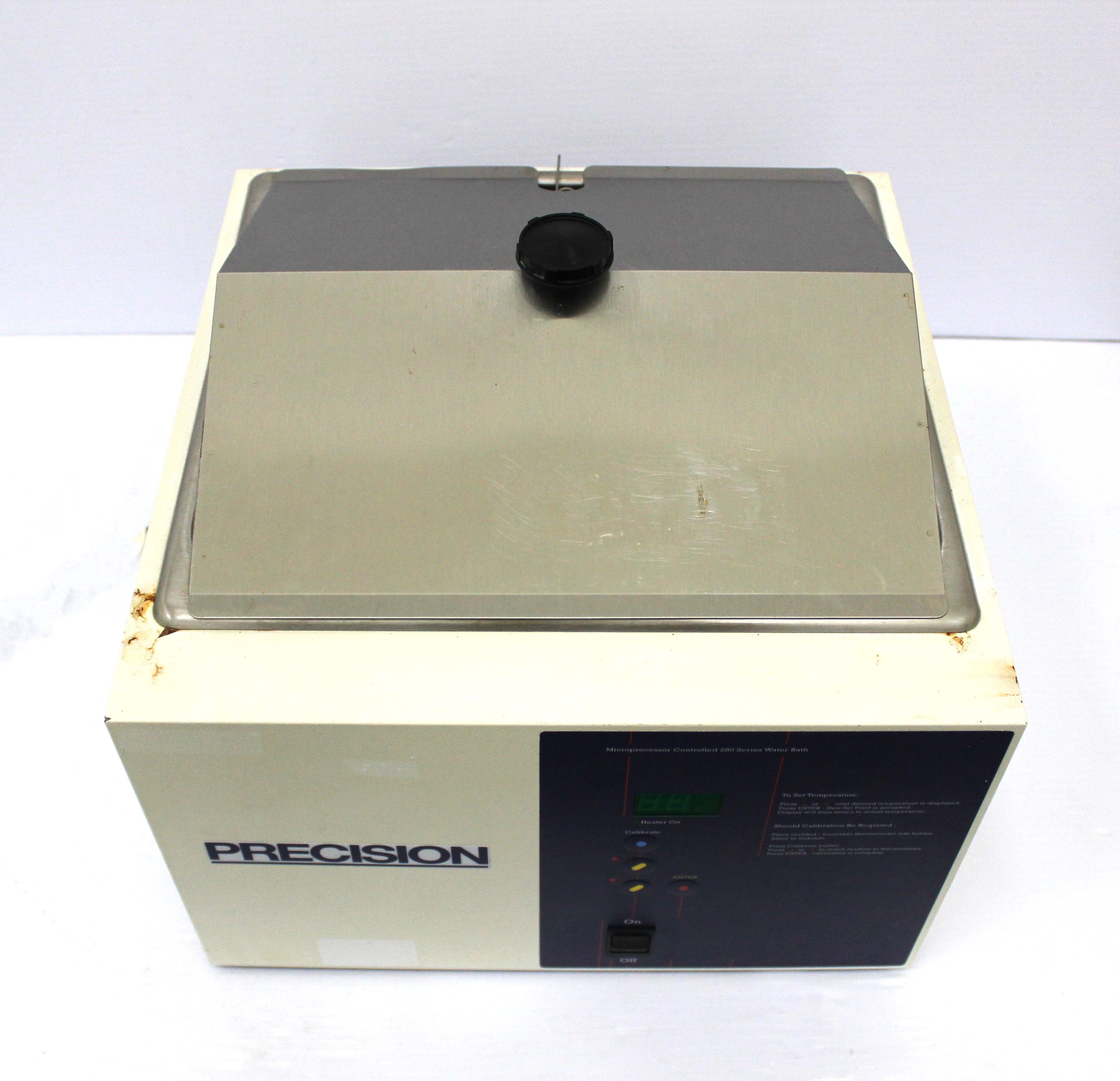 Precision Microprocessor Controlled 280 Series Water Bath 3 Gallon Digital PID