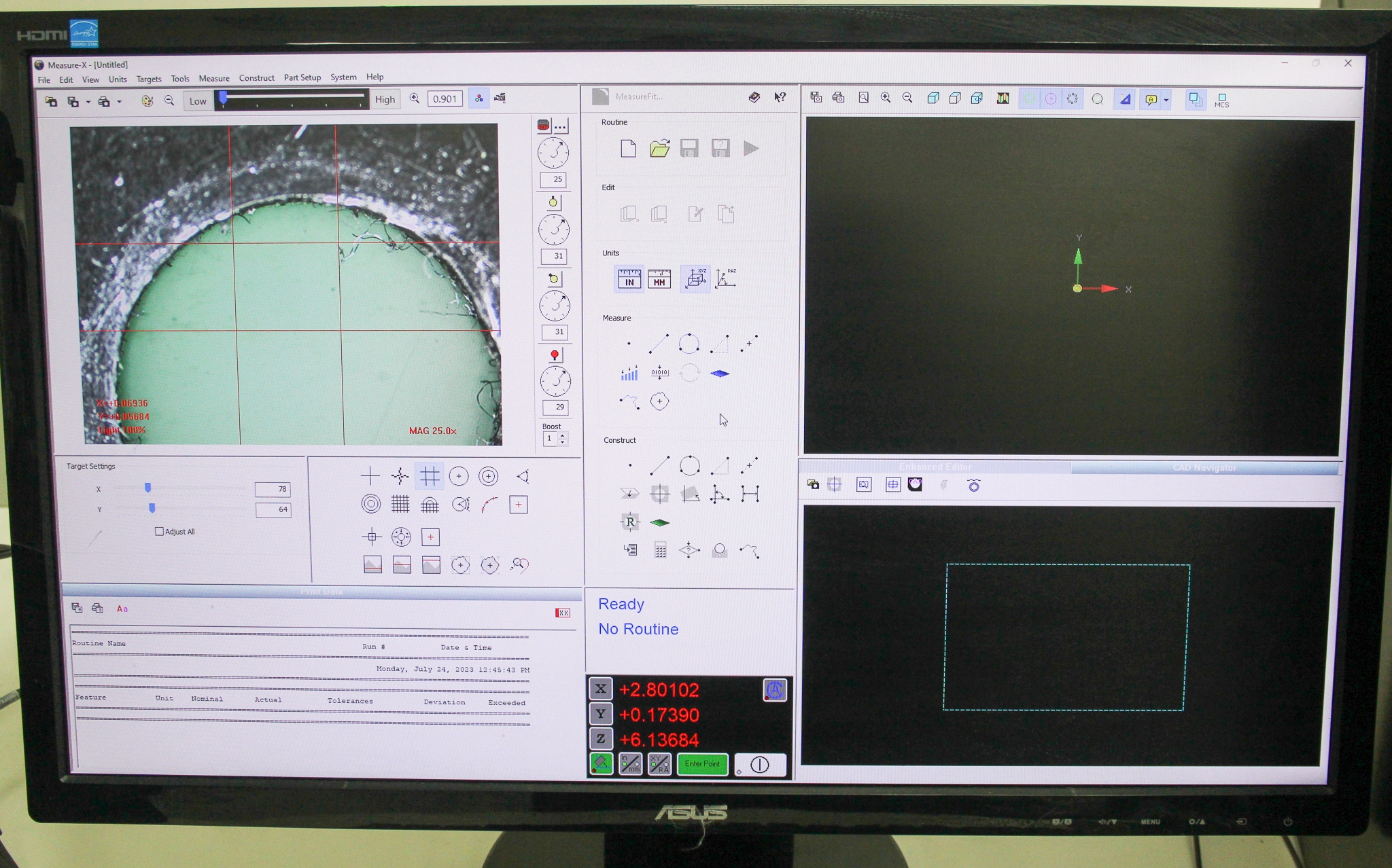 QVI Starlite 200 Measuring System Includes Computer and Software