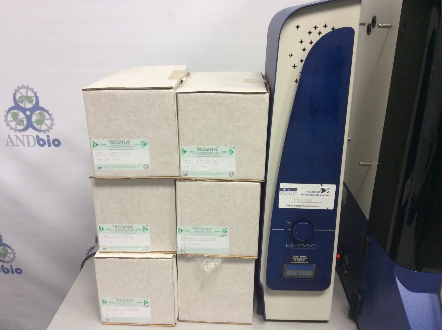 Sirius GLpKa Titrator Flow Cytometer D-PAS Cell Sorting Salvage AS-IS