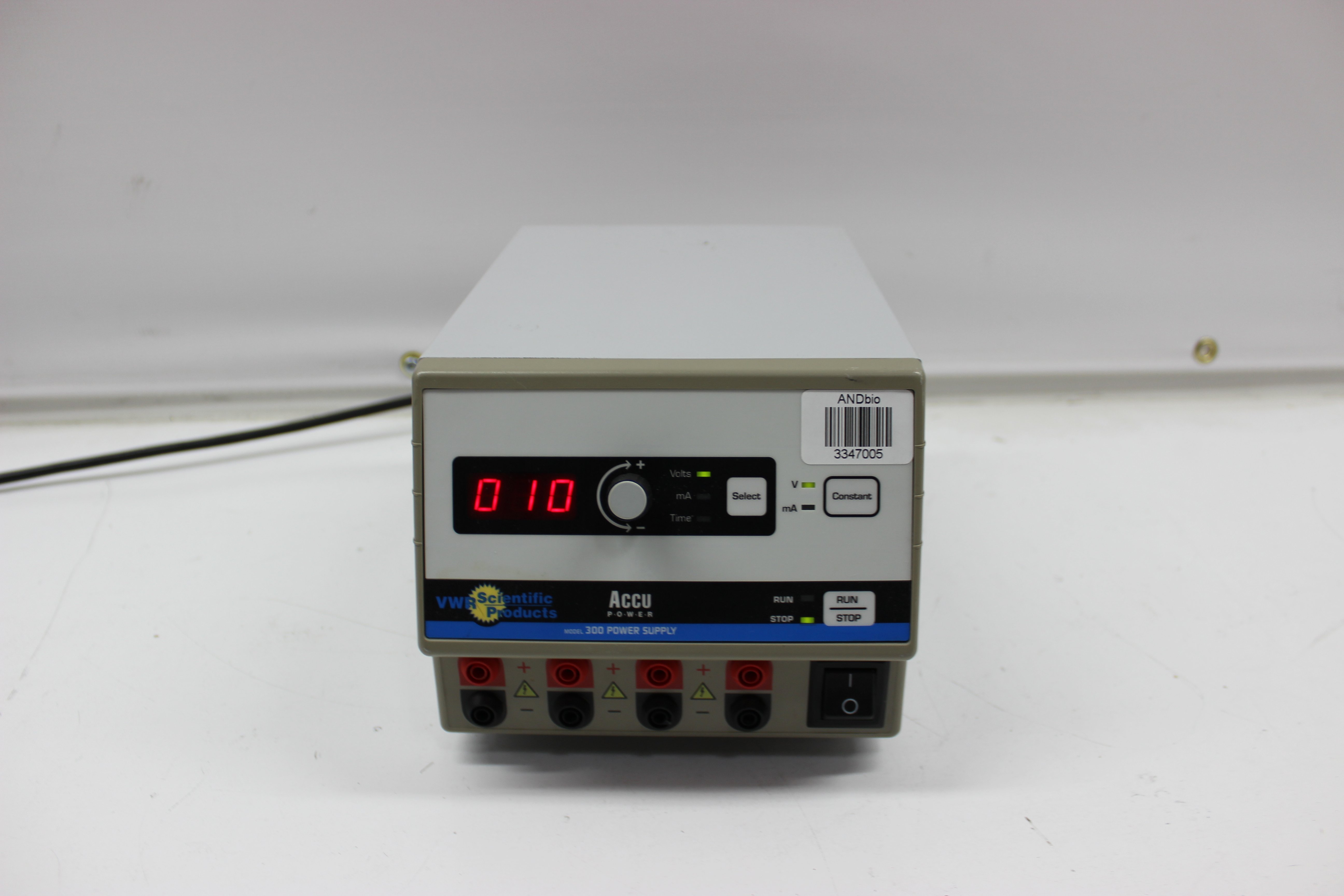 VWR Model 300 Power Supply Electrophoresis Power Supply Turn-Key, Refurbished