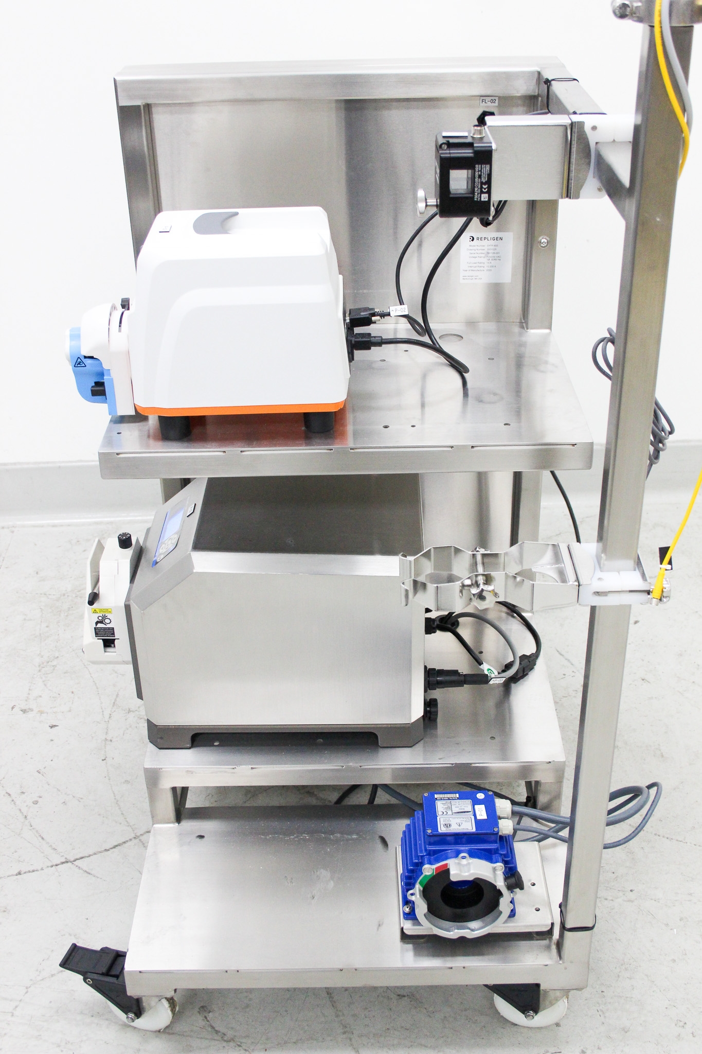 Repligen SYTF-600 KrosFlo TFF System Flexible 1-5000L Capacity Dual Pumps