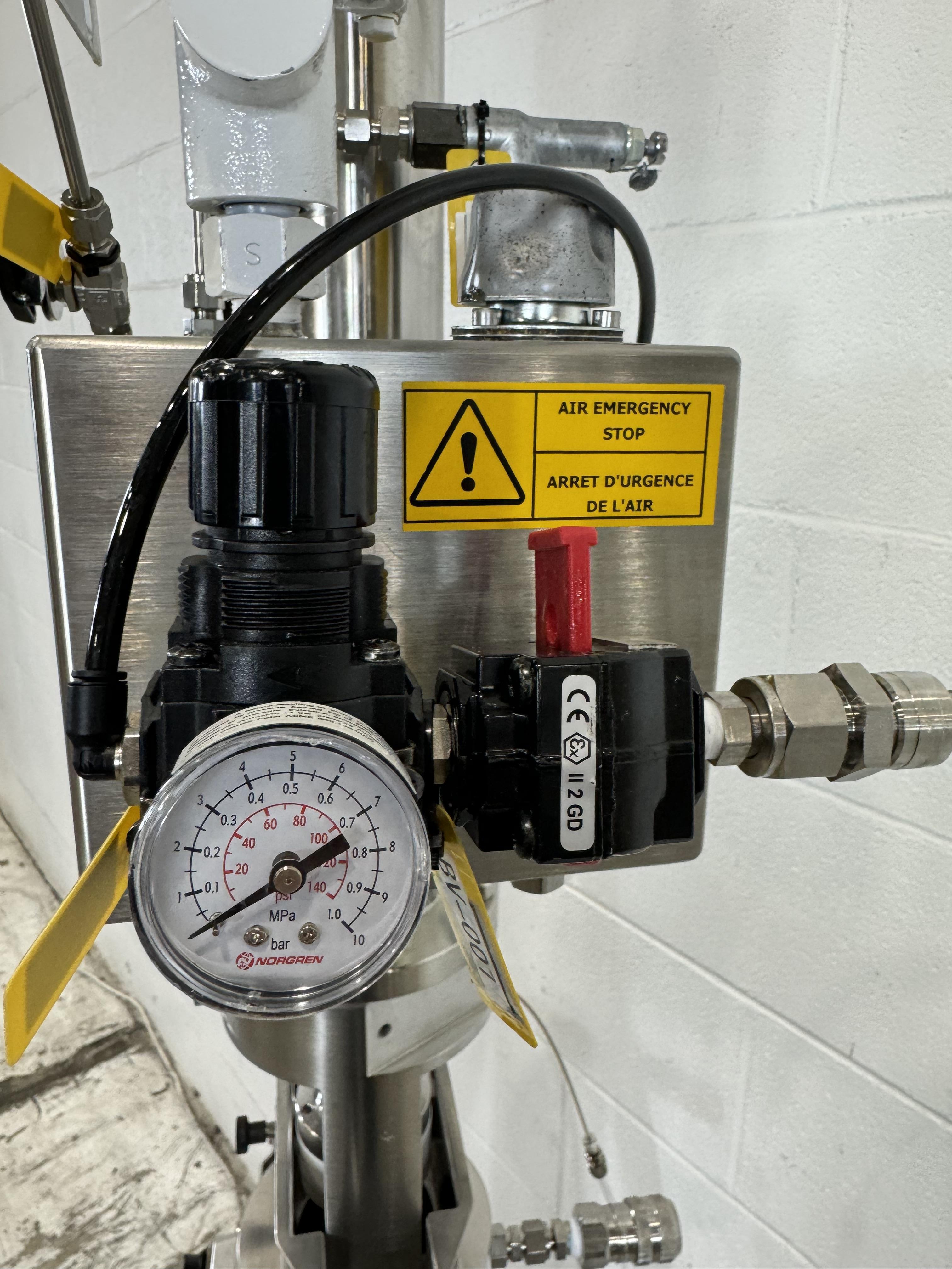 Novasep ProChrom LC80.600.VE100 HPLC Column - Dynamic Axial Compression