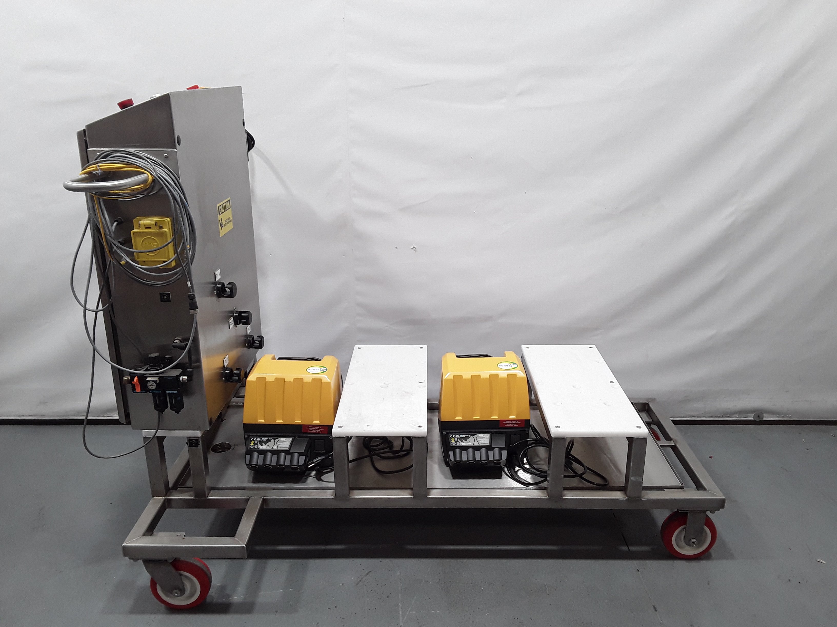 Gen-Probe Custom Process Skid 2 Pumps Turn-Key Peristaltic Automation