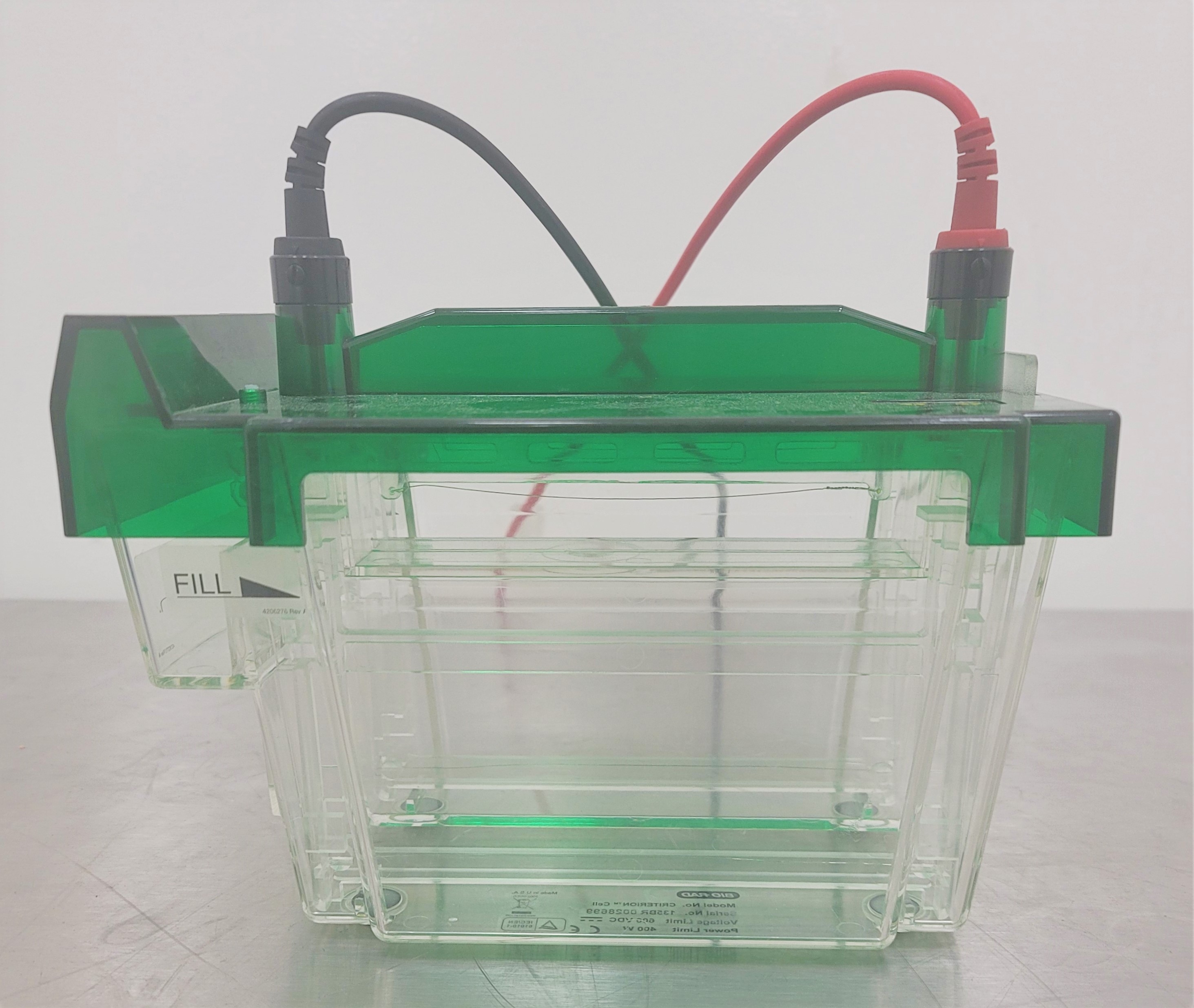 Bio Rad Criterion Cell Electrophoresis Wide Gel 26 Sample Capacity 200V USA