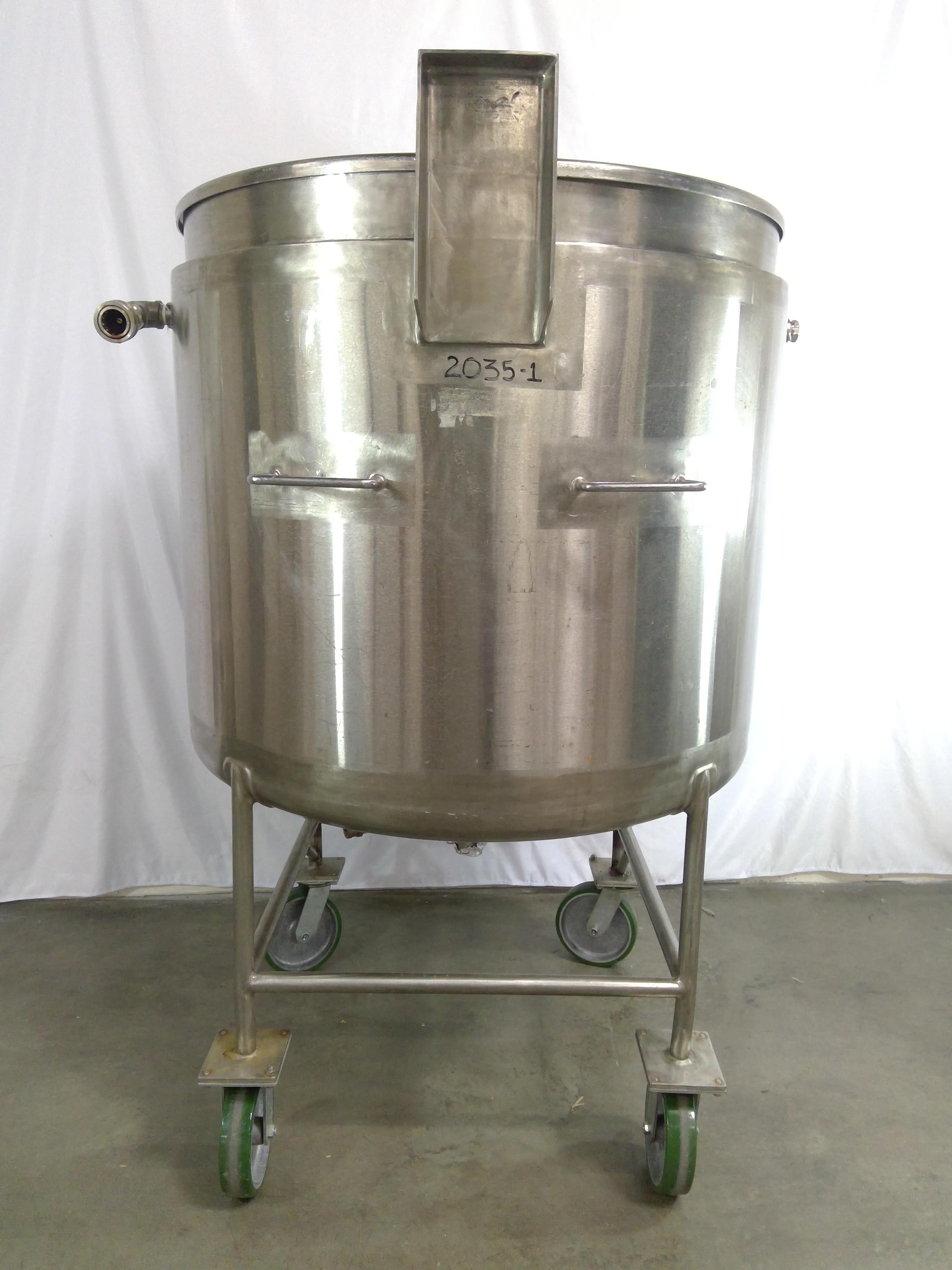 Alloy Fab 1125 Mix Tank - 500L Capacity for Life Sciences Applications