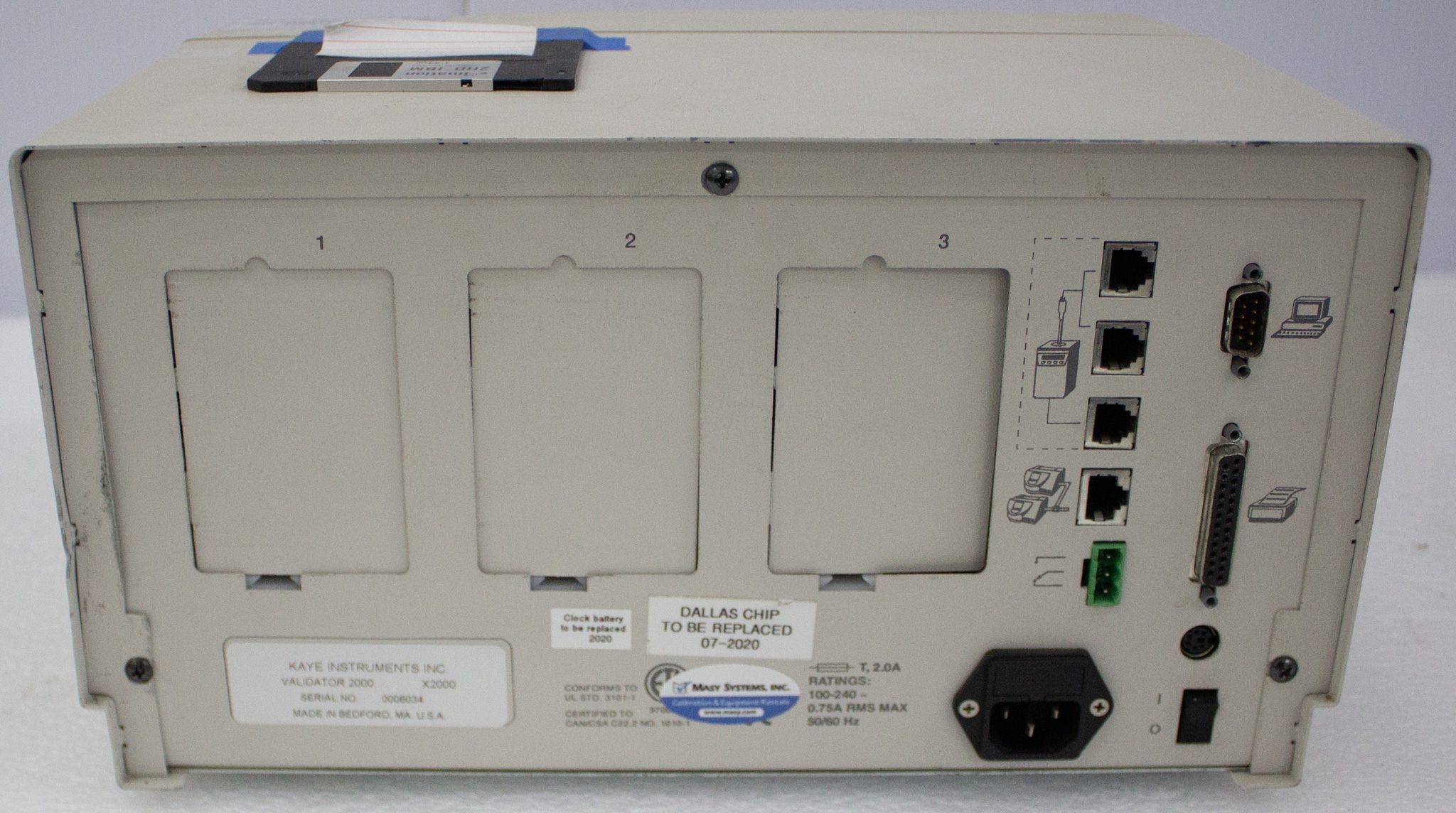 Kaye Instruments Validator 2000 Validation Data Logger - Temp Stability & Calibration