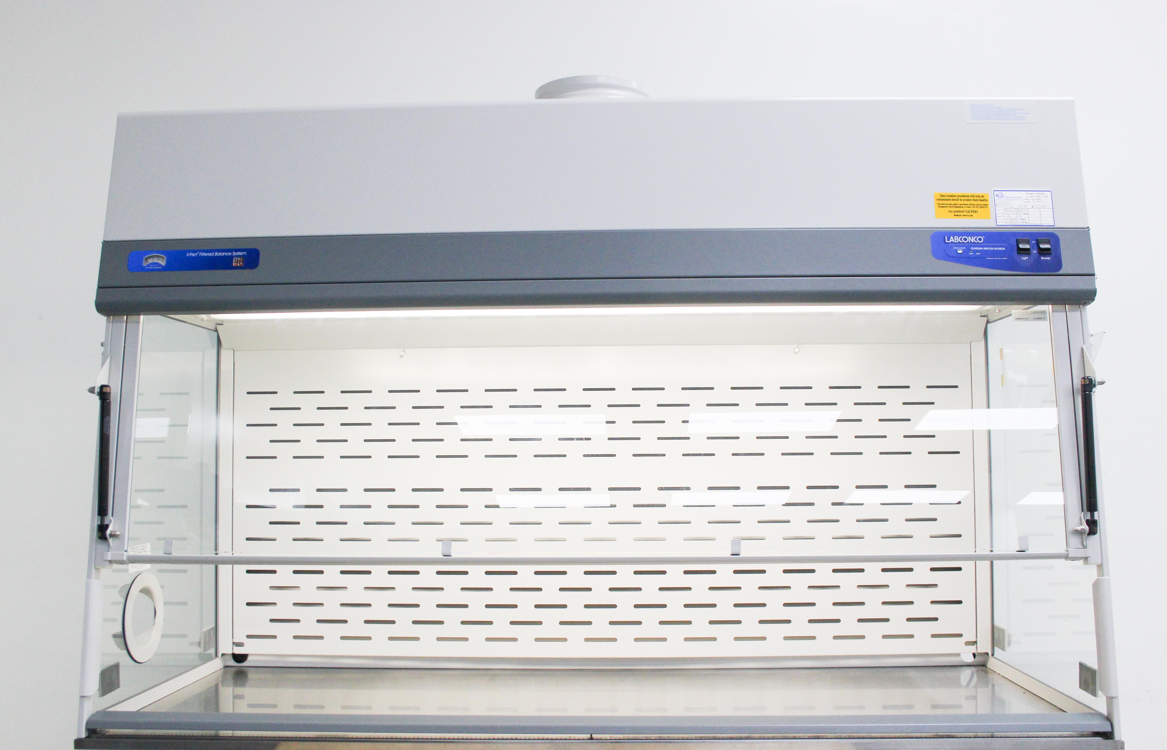 Labconco 6 XPert Filtered Balance System Guardian Airflow Monitor 120V