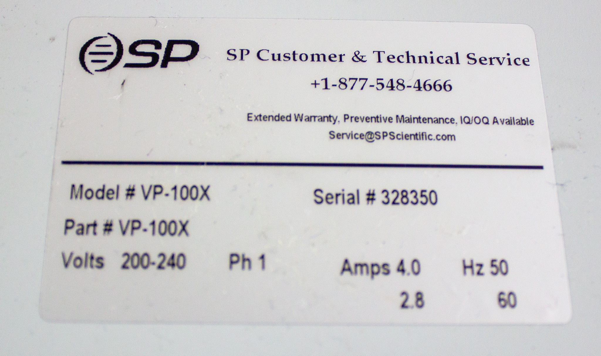 SP VirTis Advantage ProFreeze Dryer ADP-B3EL 3 Shelf Lyophilizer -85C 6L