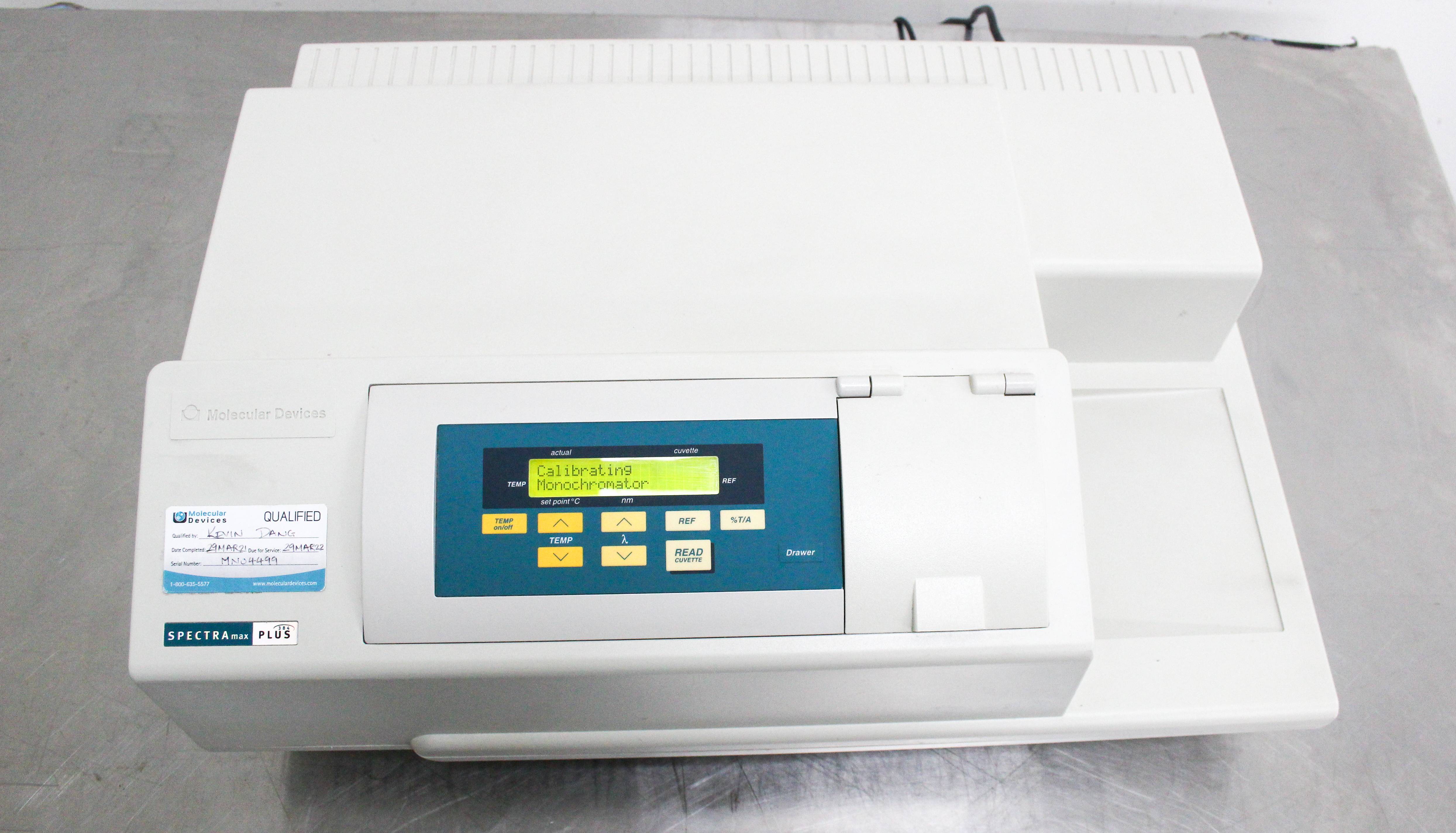 Molecular Devices SpectraMax Plus 384 Microplate Reader UV-Vis Absorbance 384-Well