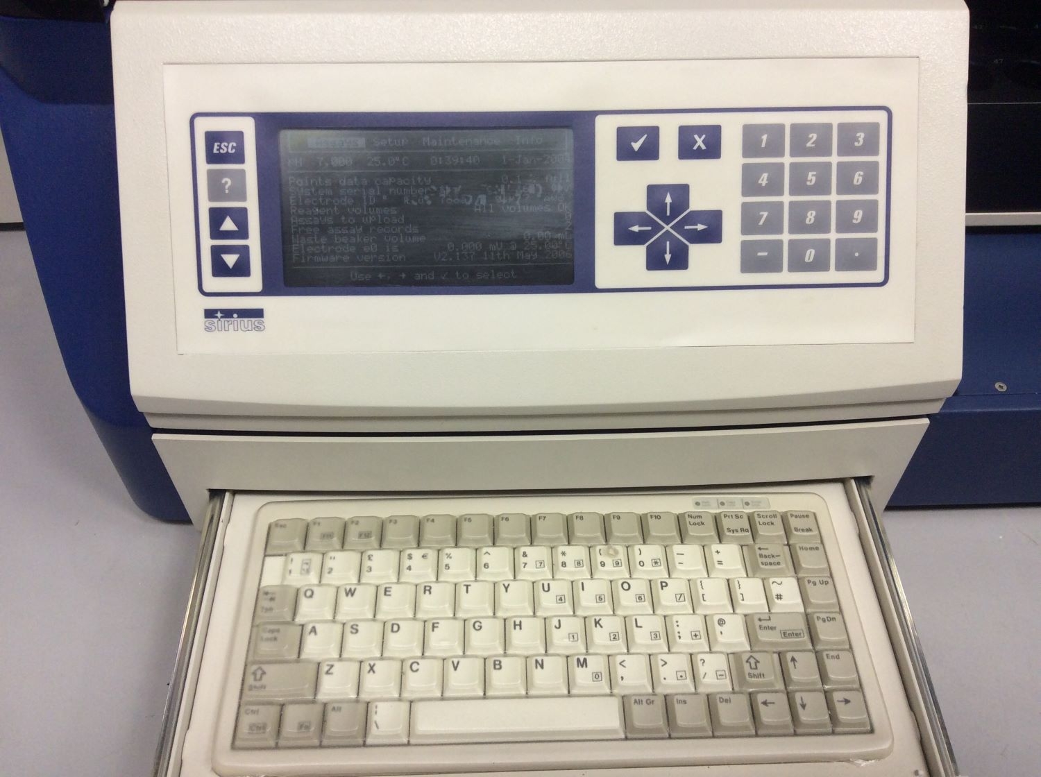 Sirius GLpKa Titrator Flow Cytometer D-PAS Cell Sorting Salvage AS-IS