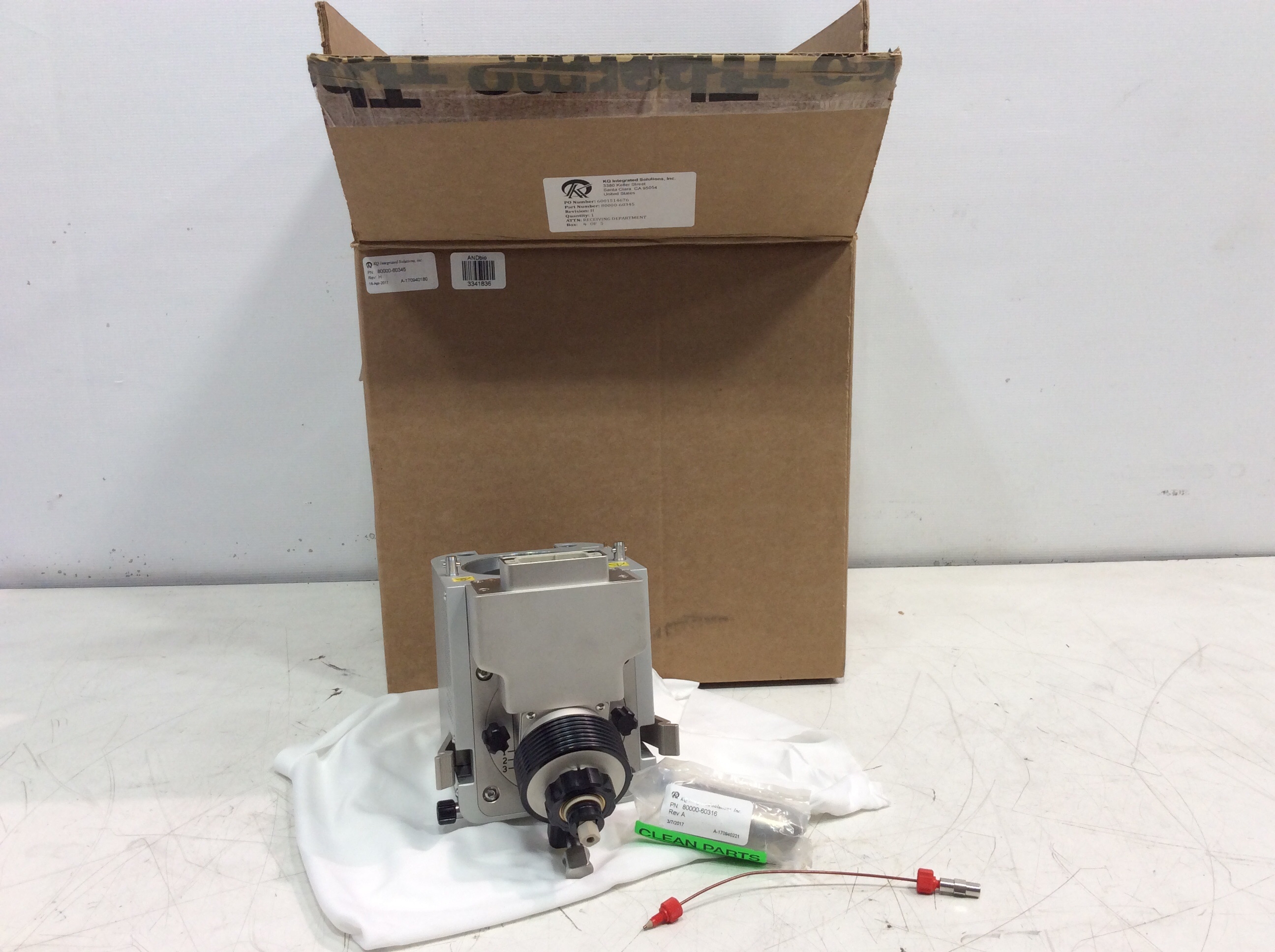 KQ Source Combi Nozzel Multi-Axis Mass Spectrometry Source 13.0lb USA