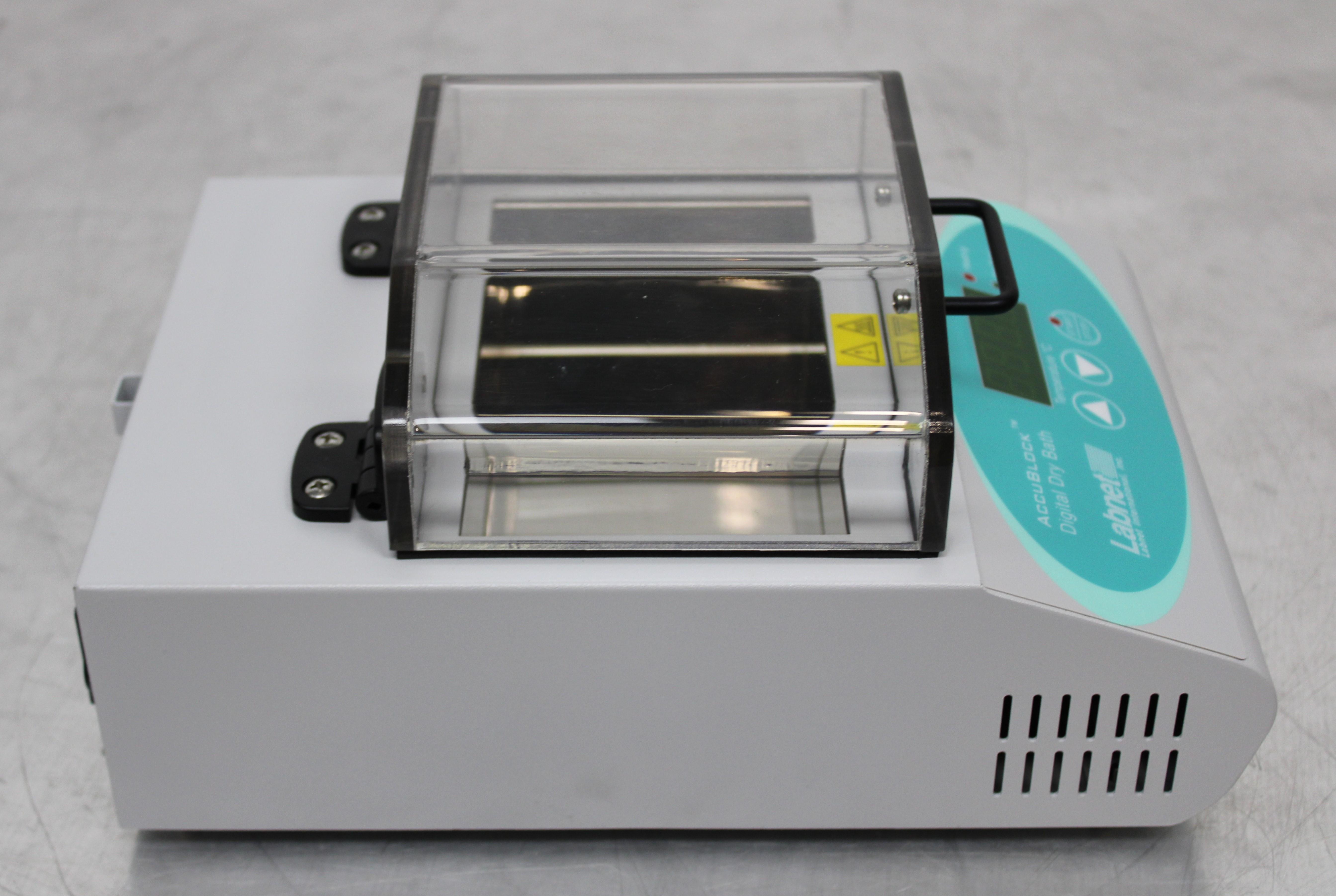 Labnet D1200 Digital Dry Bath 150C Range Dual Block Stainless Used