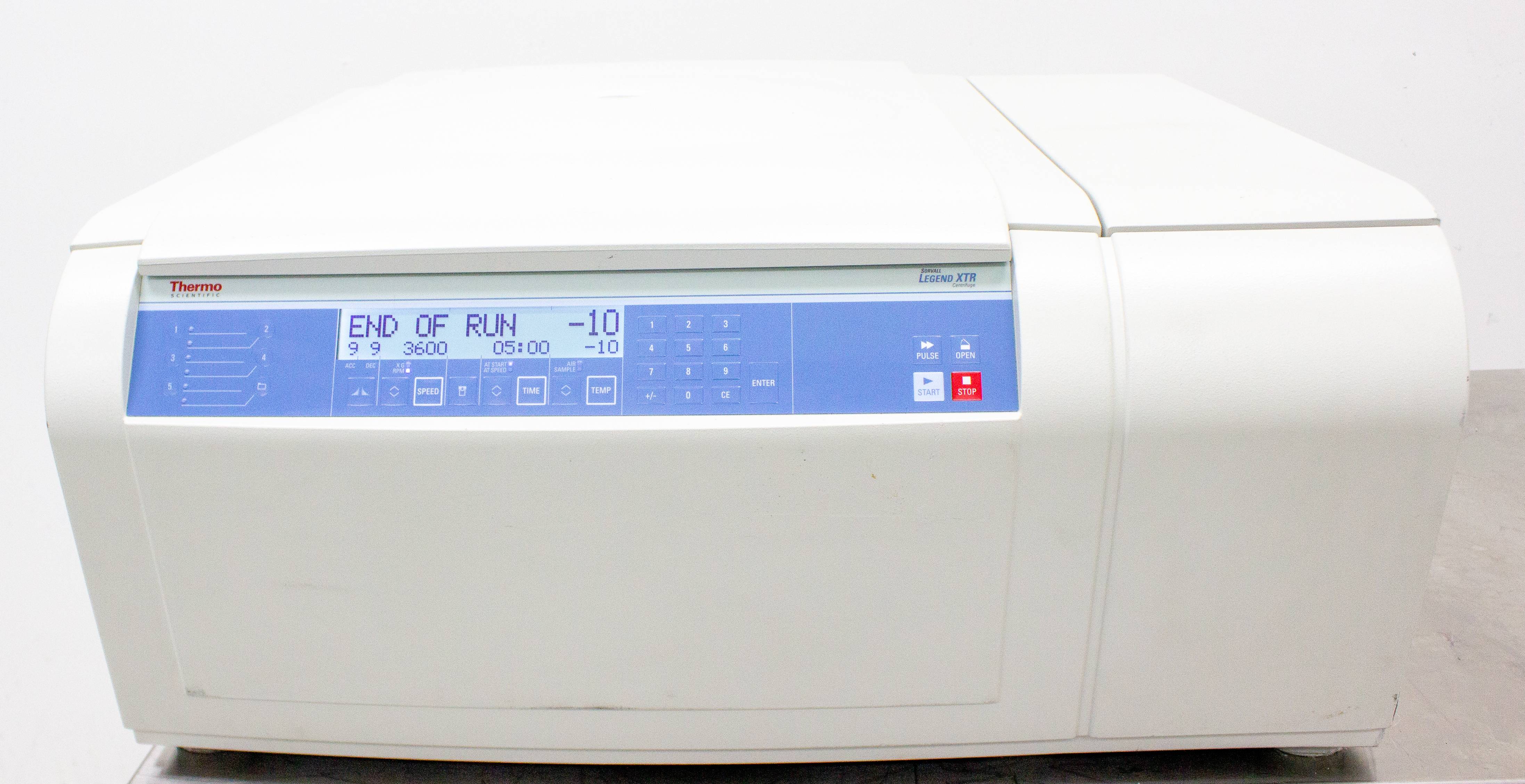 Thermo Sorvall Legend XTR Centrifuge Refrigerated 15,200RPM -10C Temp