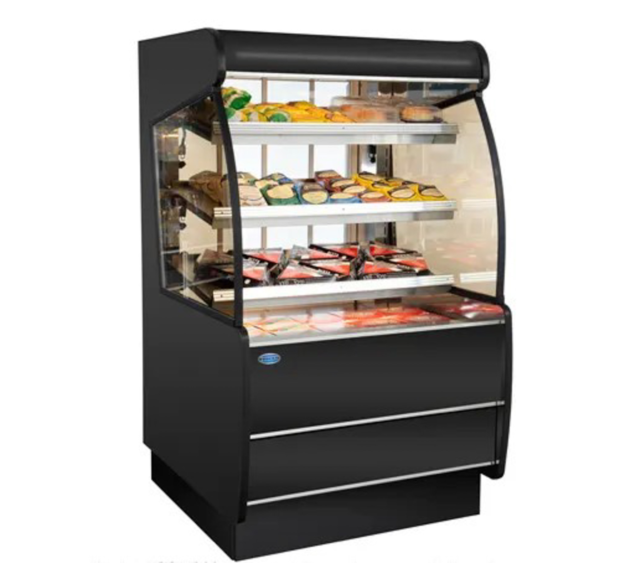 Federal HSSM460 Heated Self Serve Merchandiser 3 Heated Shelves 160F New