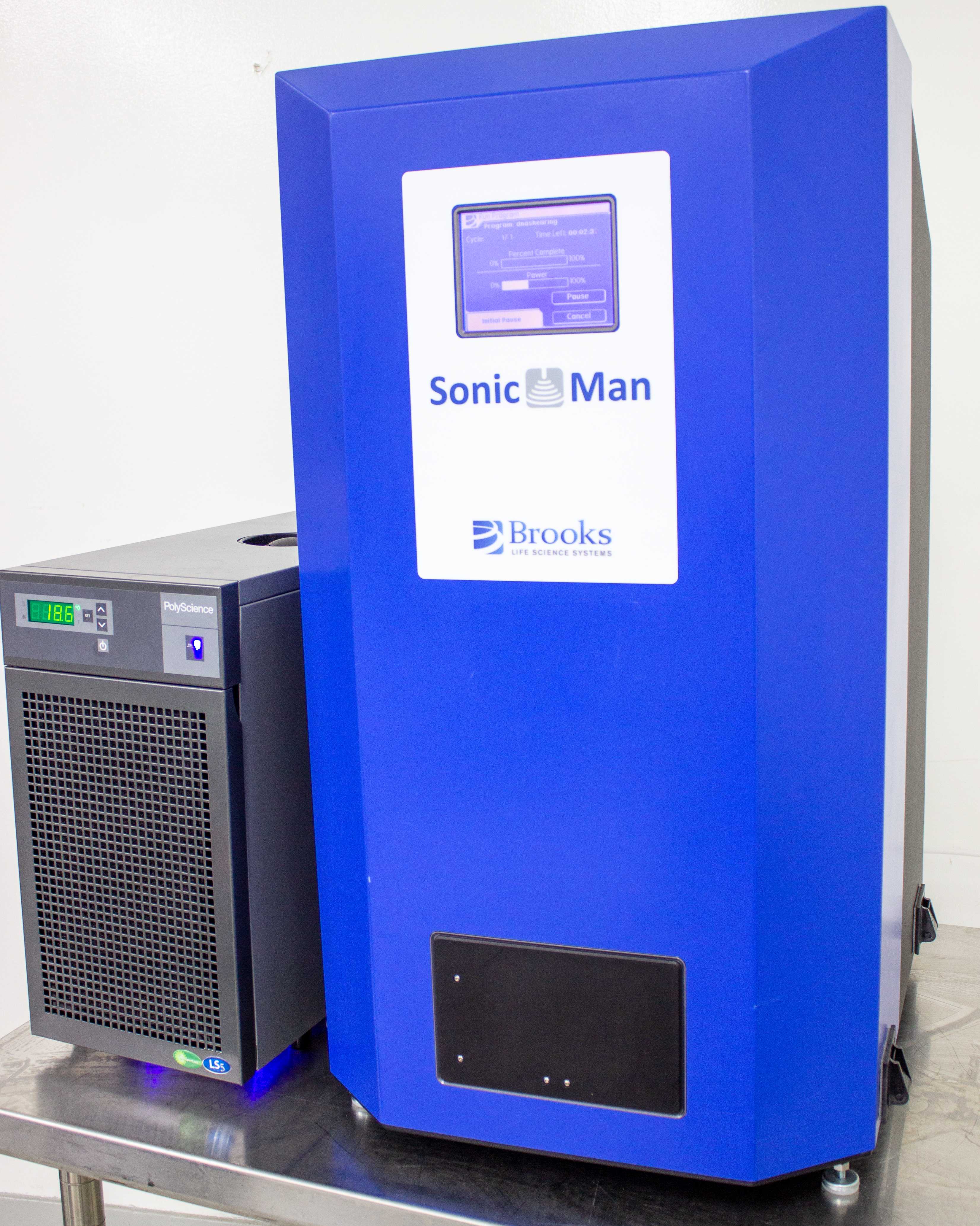 Brooks SCM1000-4 Sonicator with Integrated Chiller for Sample Prep 96-1536