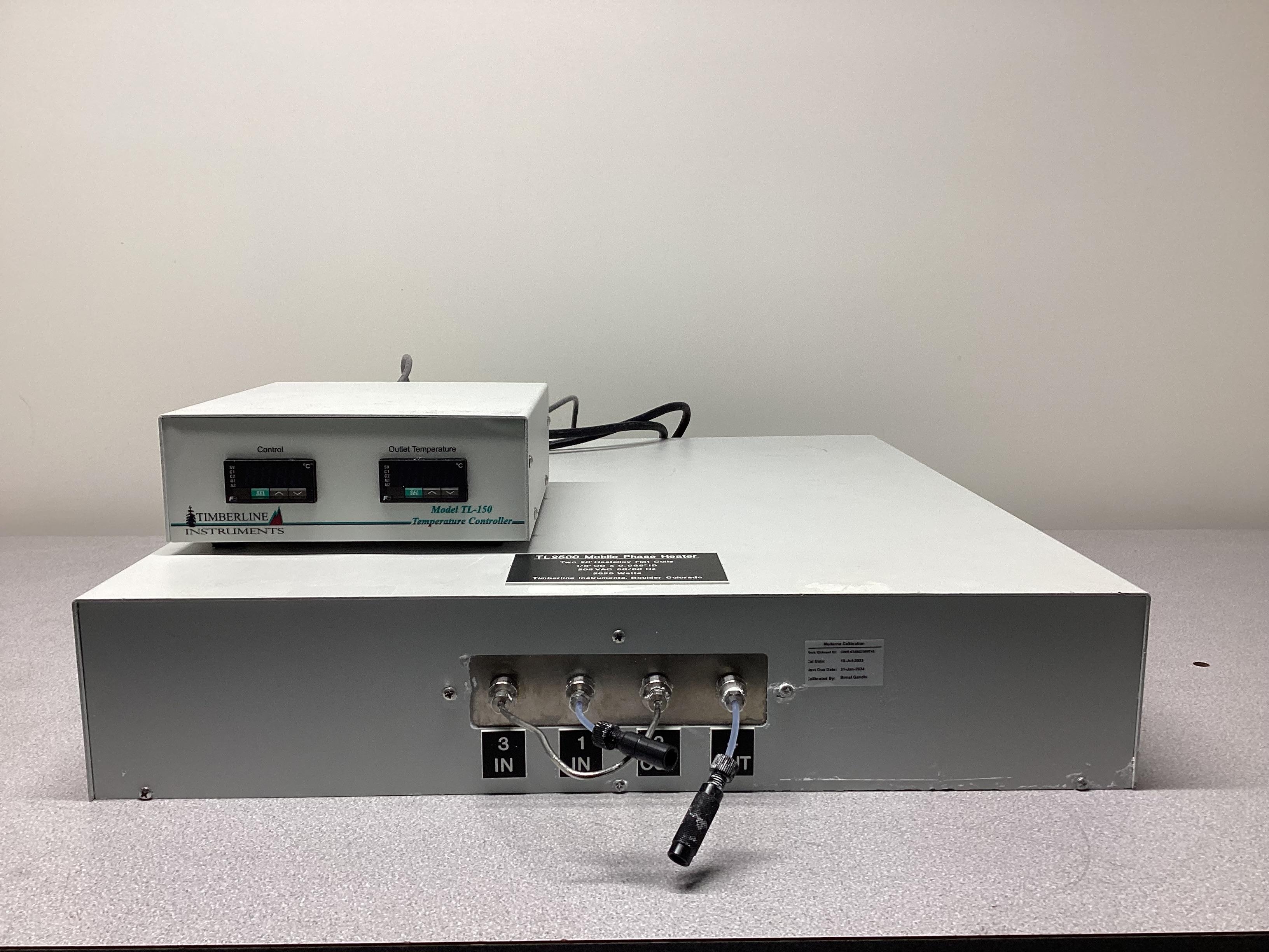 Timberline TL2500 HPLC Heater Improves Column Efficiency  Ambient+5C to 90C