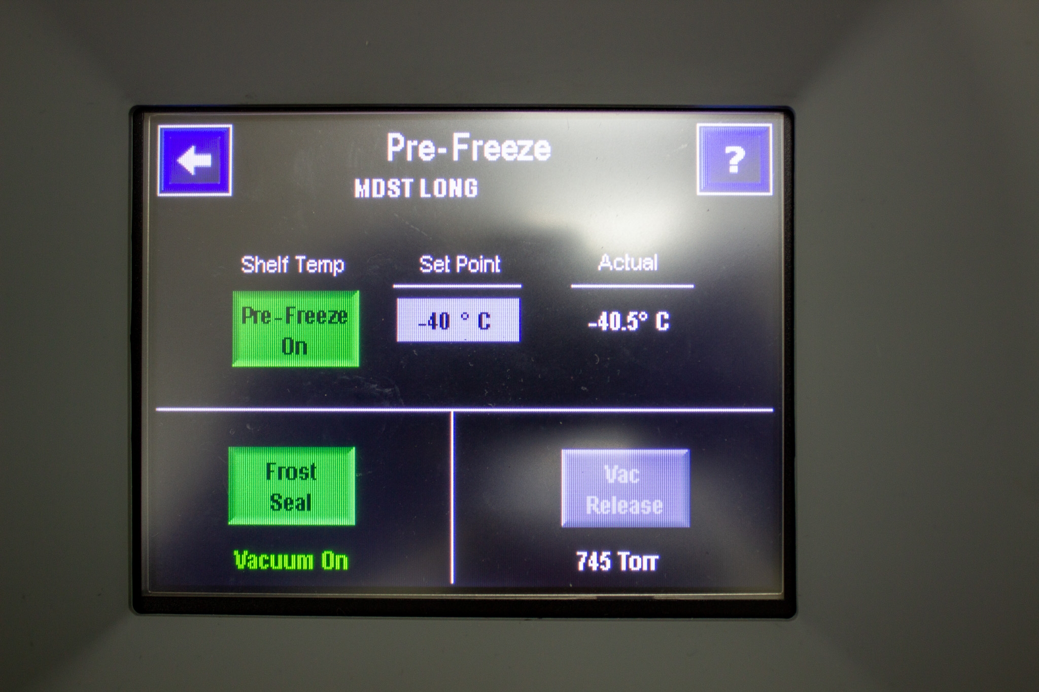 SP VirTis Advantage ProFreeze Dryer ADP-B3EL 3 Shelf Lyophilizer -85C 6L