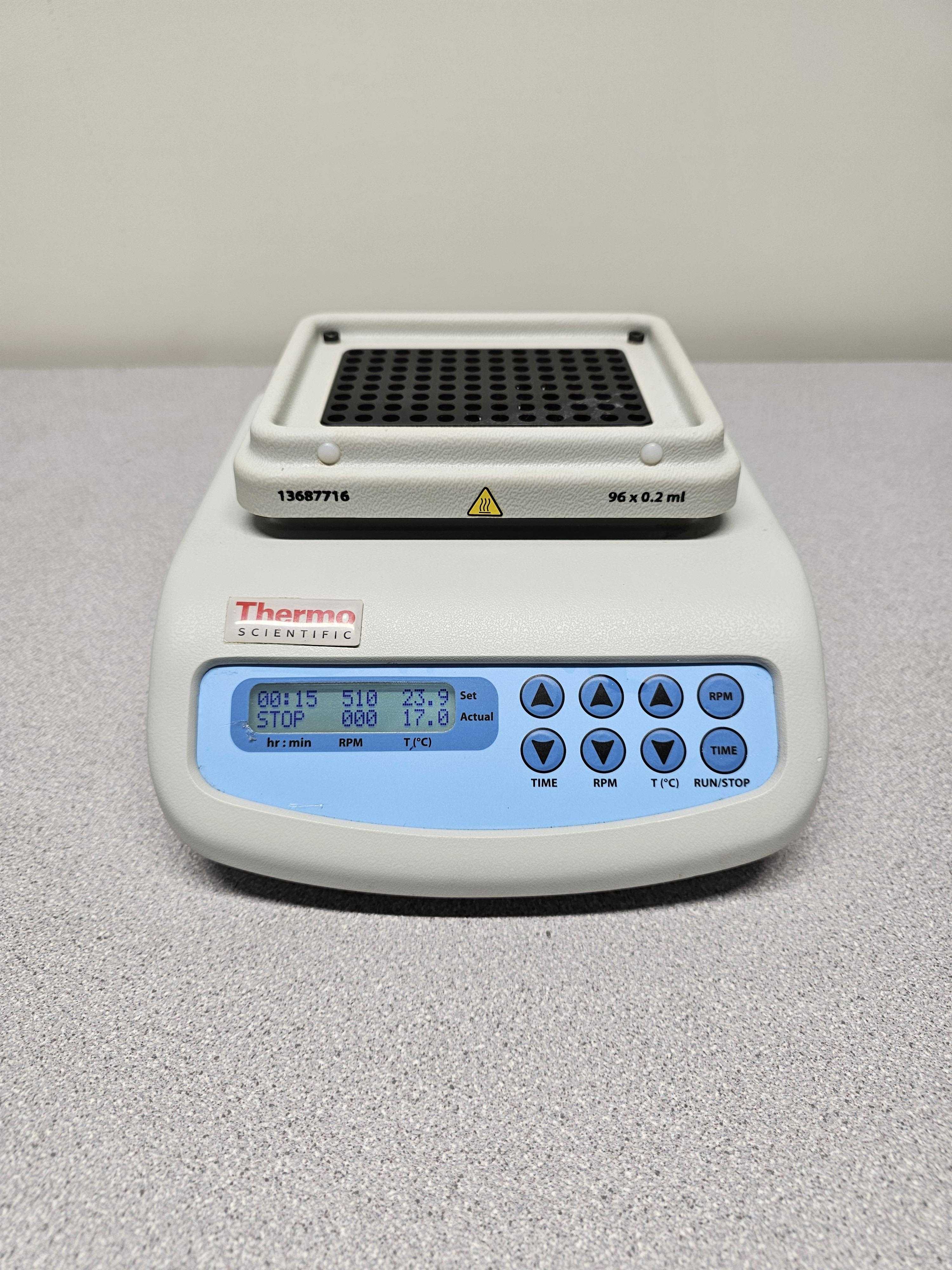 Thermo 13687721 Thermal Mixer Incubator Shaker 4C to 100C 250-1400RPM DNA RNA