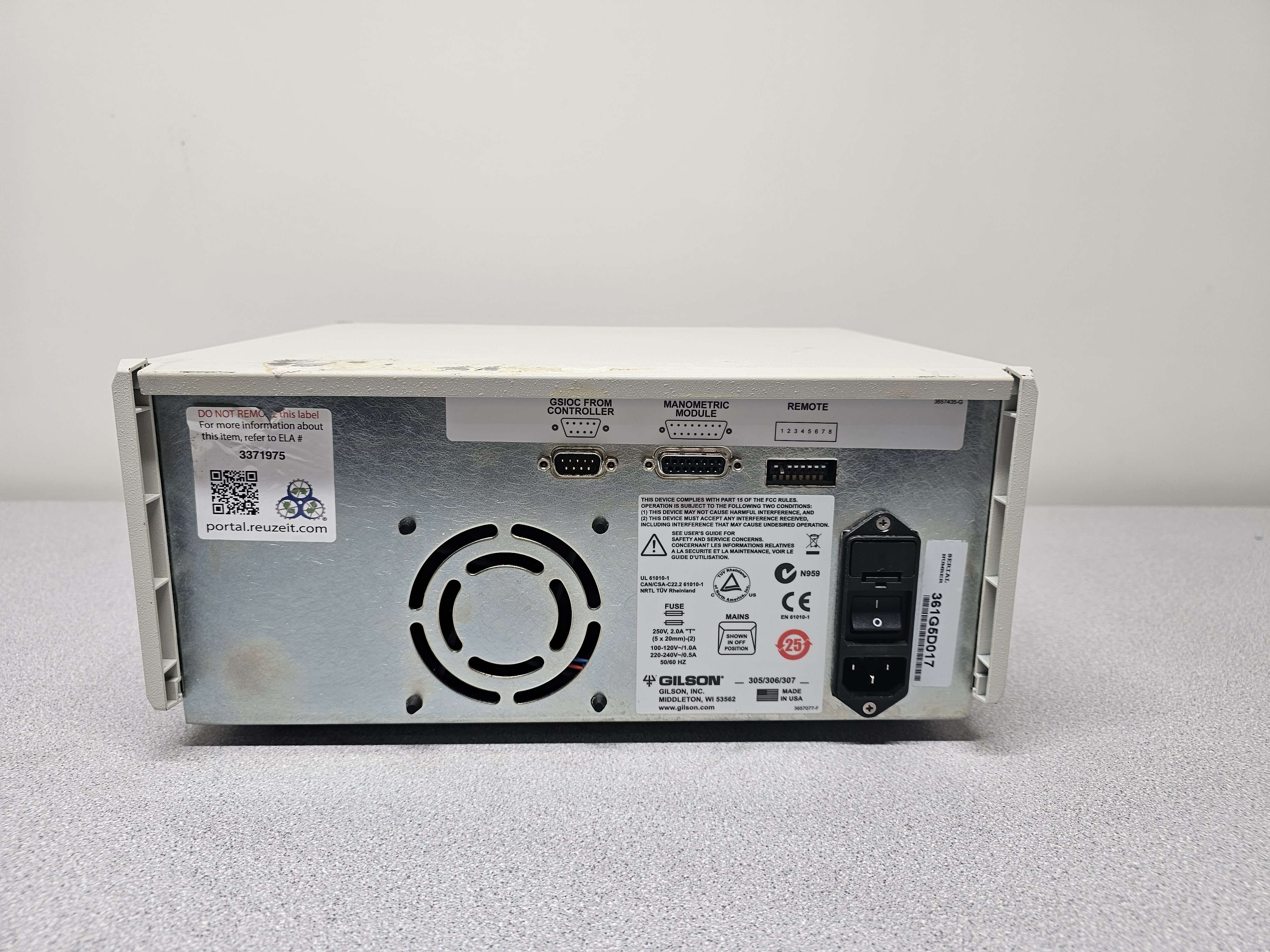 Gilson 306 HPLC Pump Multi-pump Isocratic Binary Tertiary Configurations