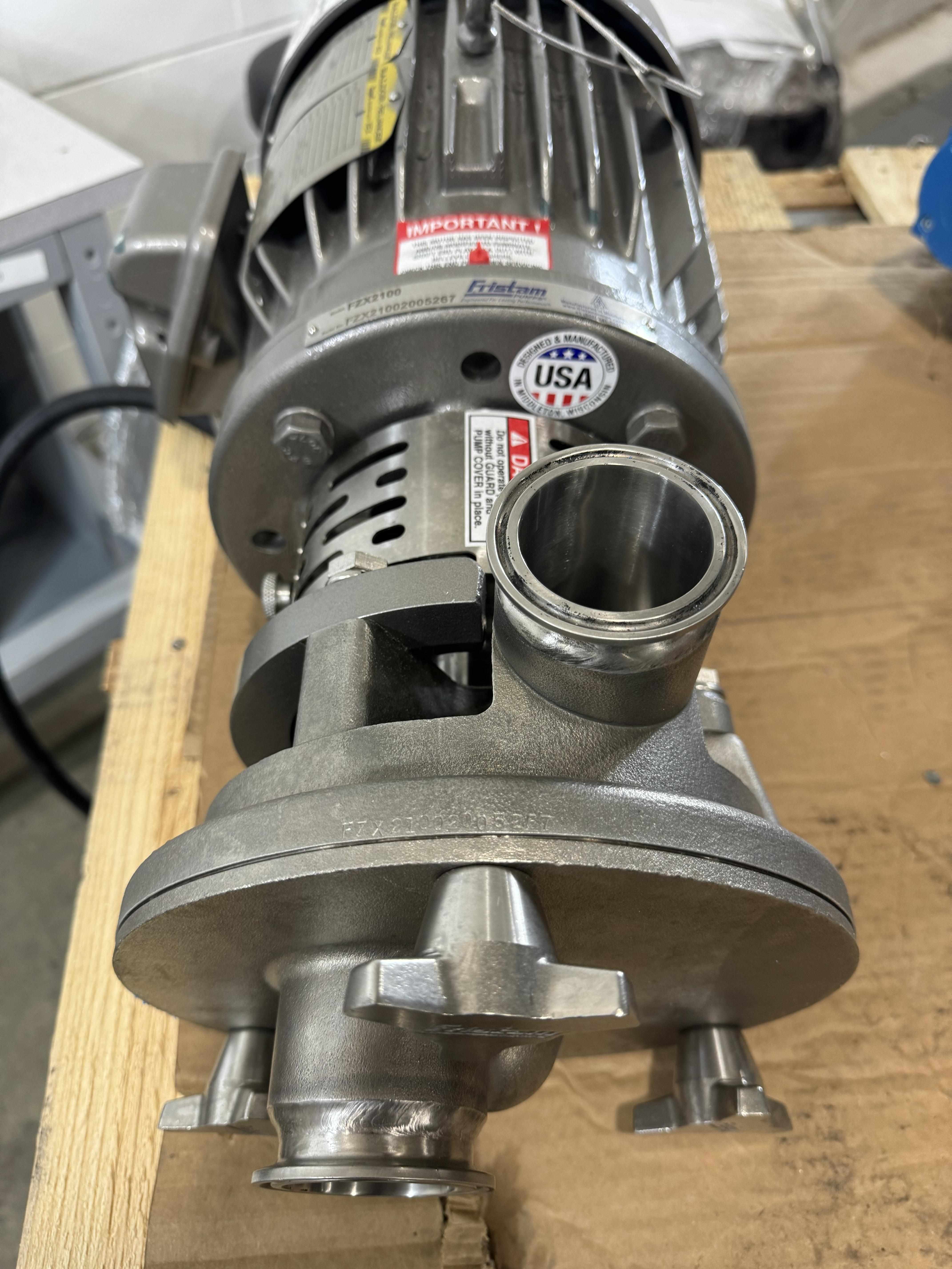 Baldor Super Severe Duty XEX FZX2100 Self-Priming Liquid Ring Pump 60Hz