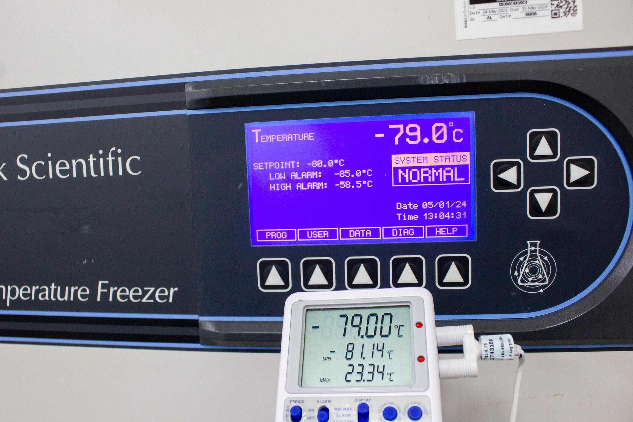 New Brunswick U360 Cold Storage Ultra Low Freezer -86°C 12.7ft3 Capacity