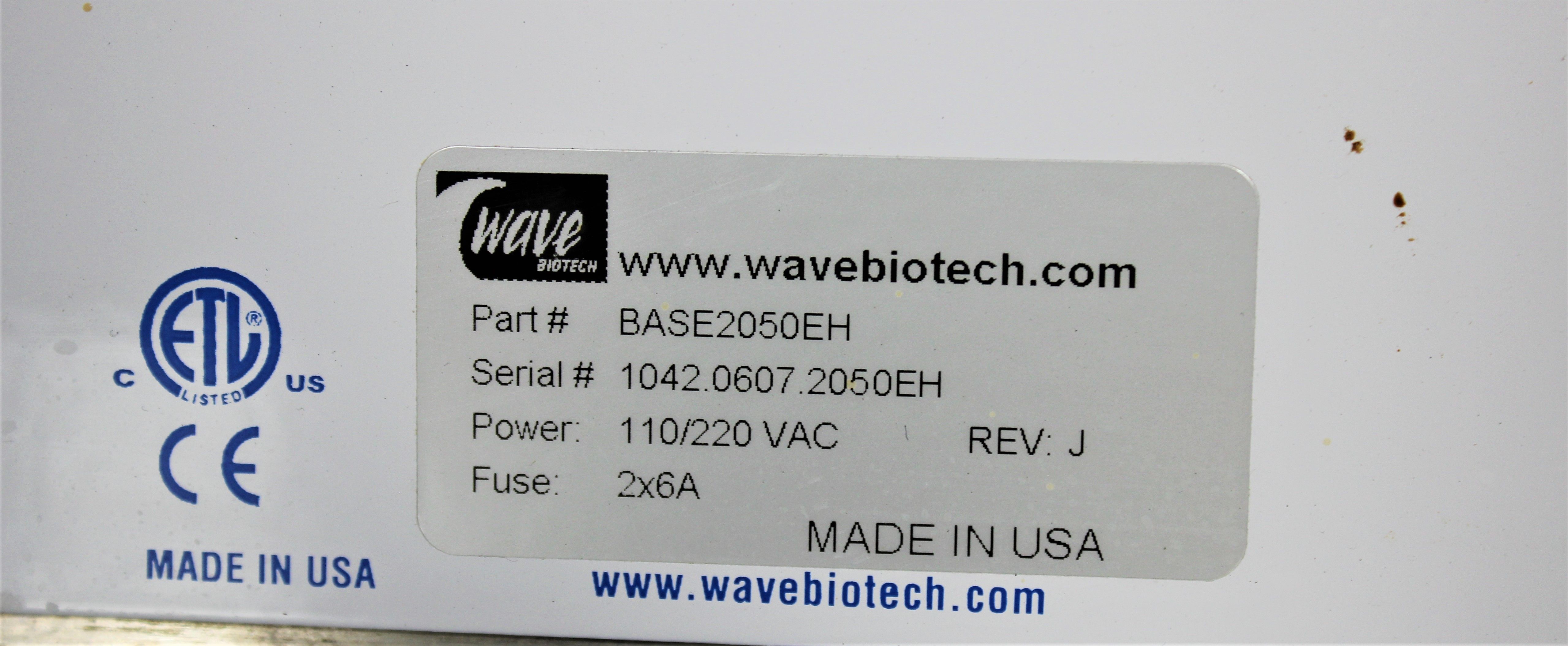 Wave Biotech Base2050EH Bioreactor, Modular Benchtop, 50L Capacity
