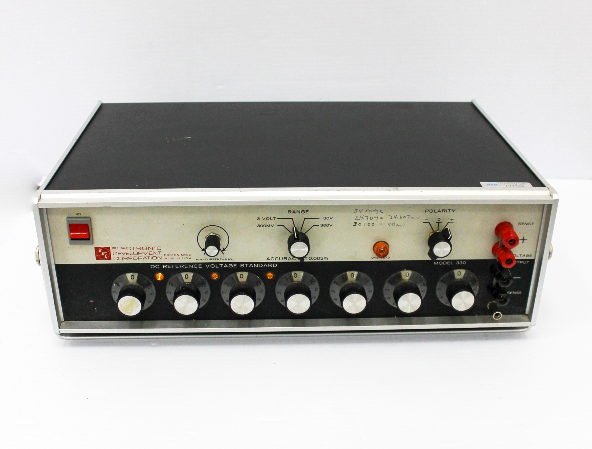 EDC VS330 DC Reference Voltage Standard Calibrate Professional Equipment