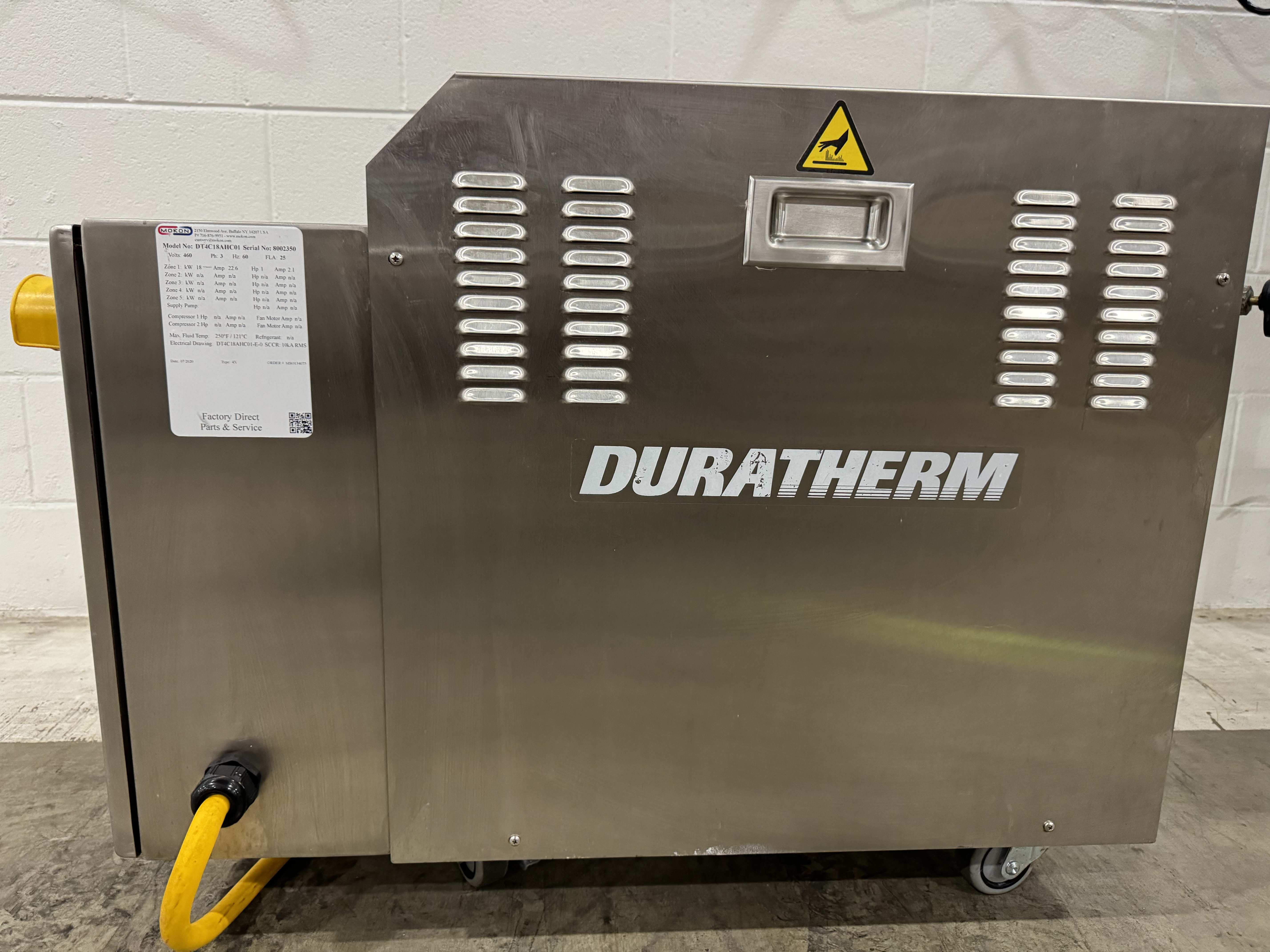 Mokon DT4C18AHC Water Temp Control System, Hydrothermal ISO-Compliant