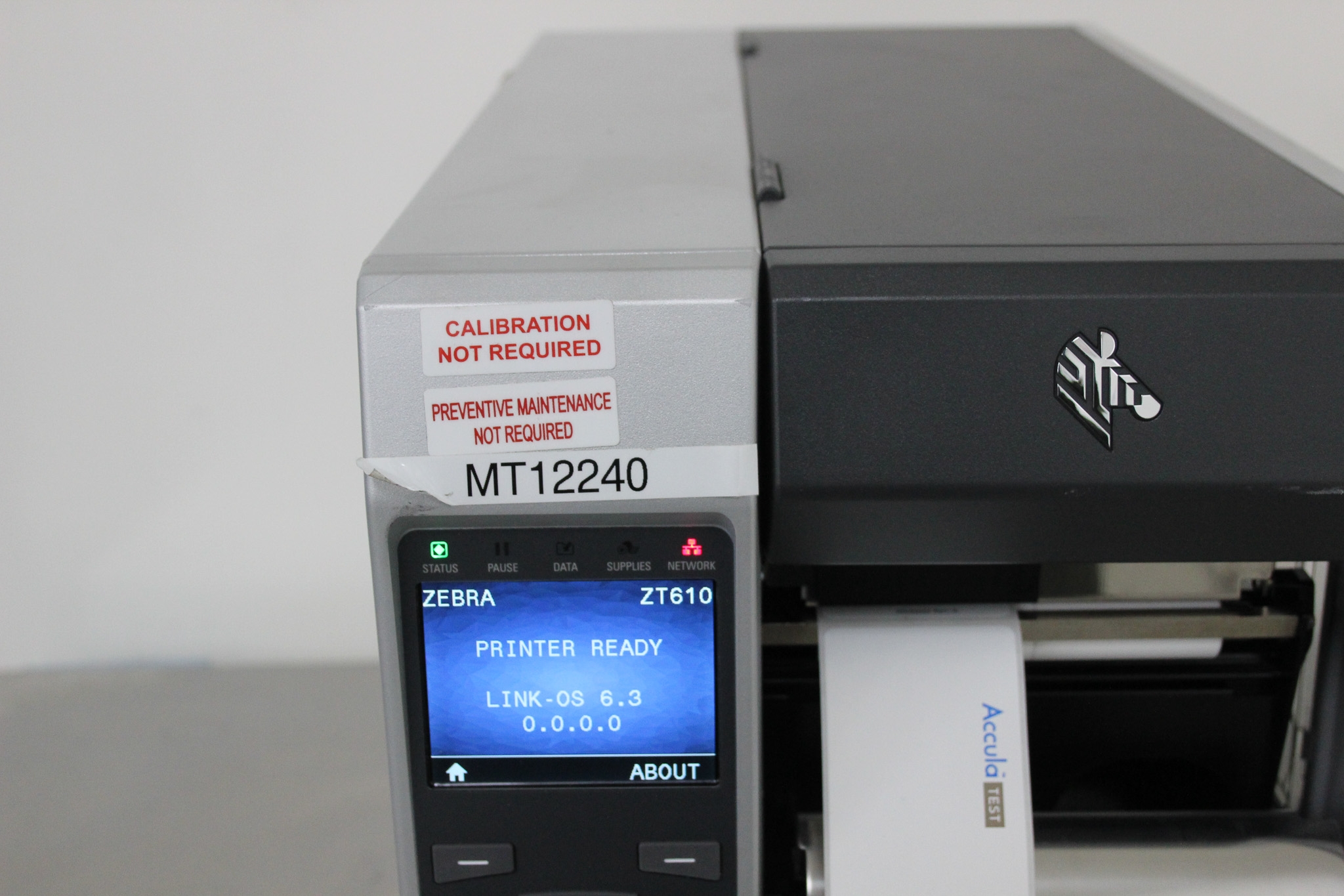 Zebra ZT610 Industrial Label Printer, High-Speed, RFID Ready