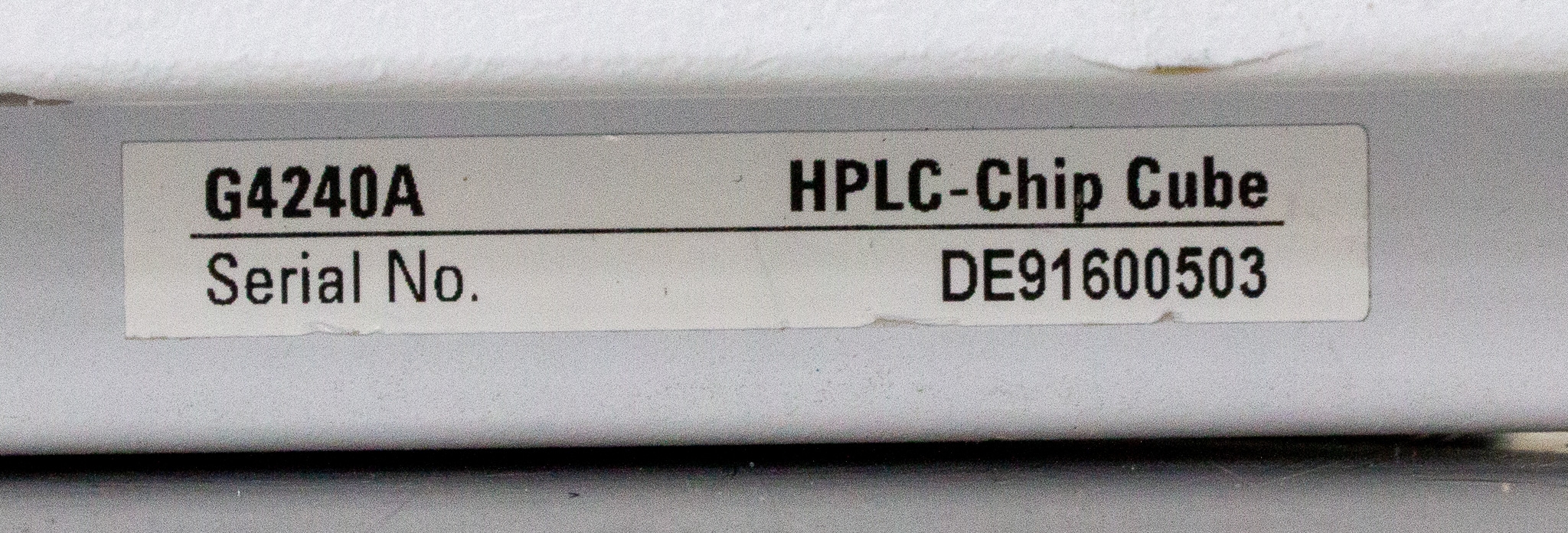 Agilent G4240A HPLC-Chip Cube Protein Analyzer 5-40C Used Functional