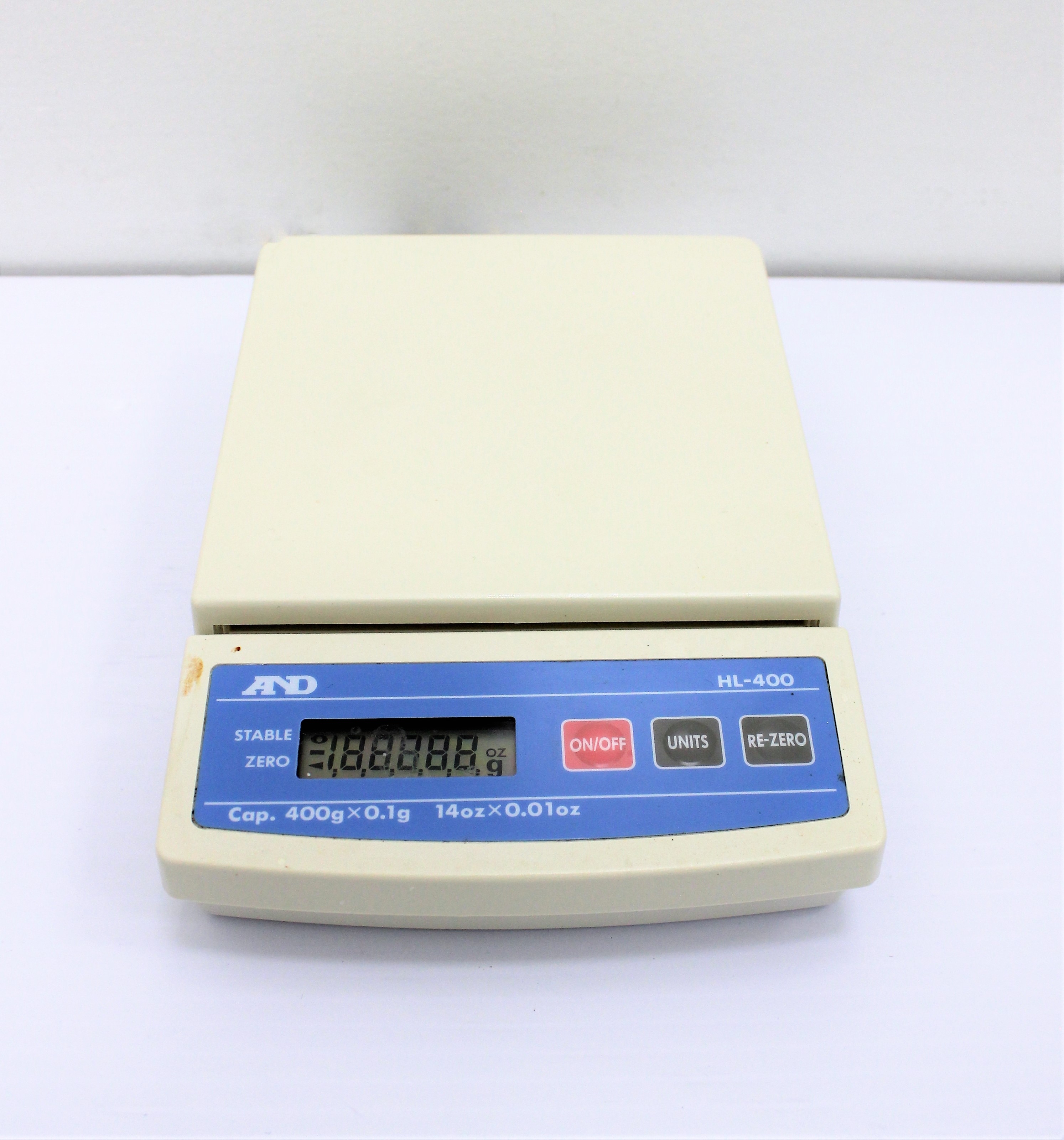 AND HL-400 Portable Compact Scale Lab Schools Jewelry Recipes 400g 0.1g