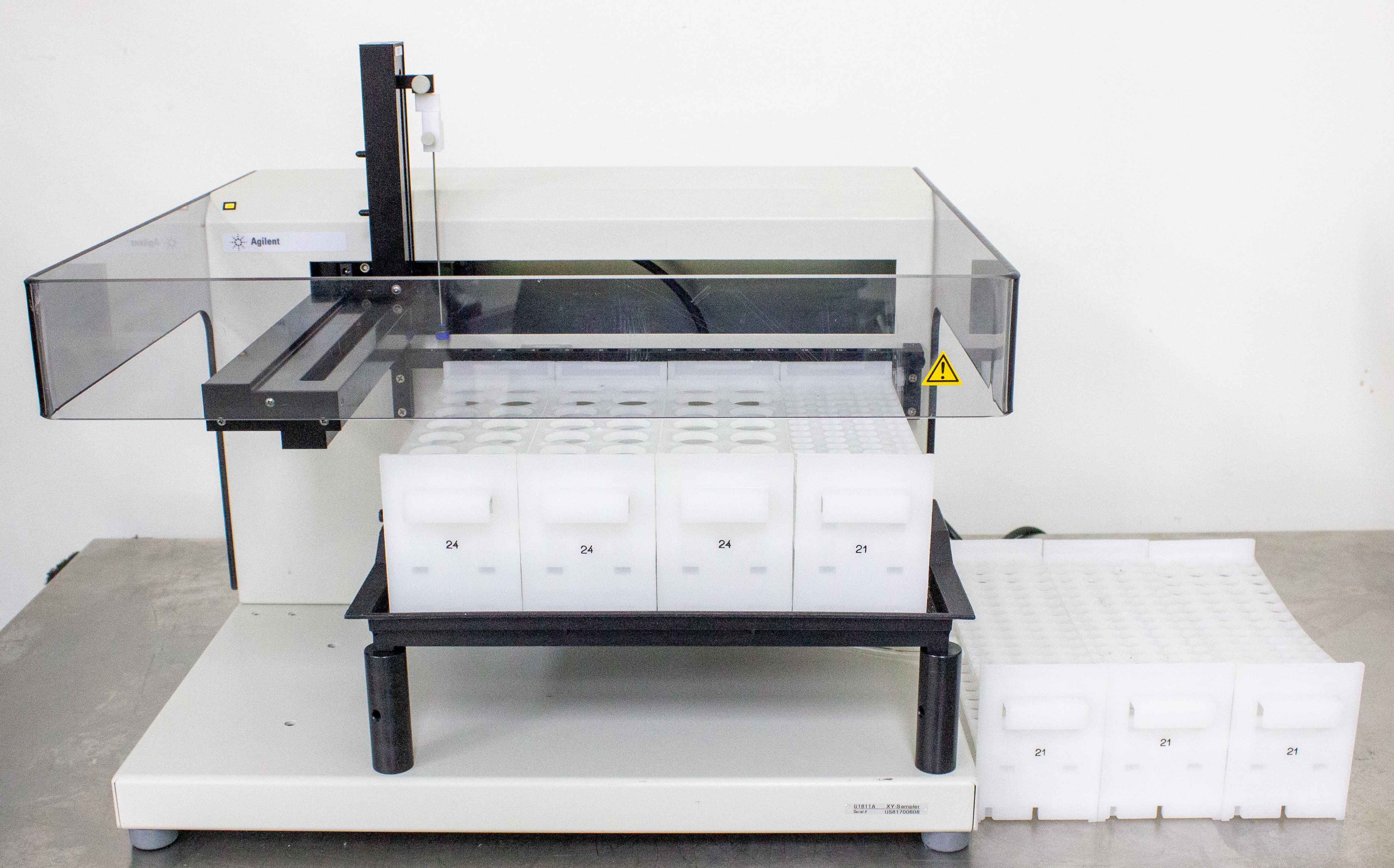 Agilent G1811A Auto Sampler Robotic XY Stationary Racks Automation