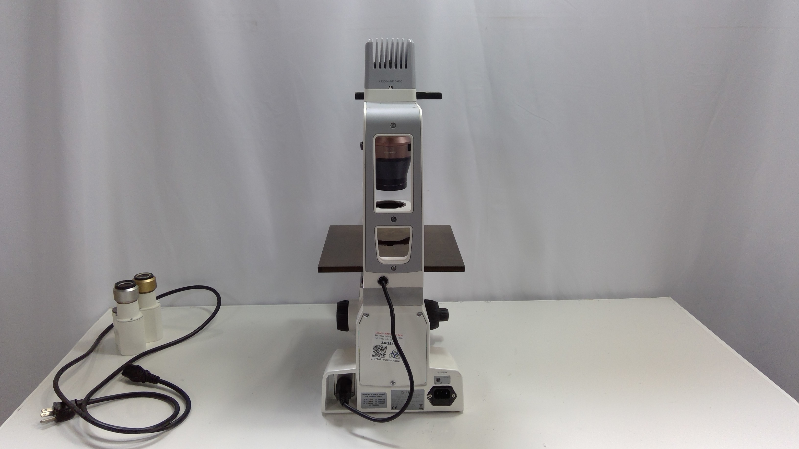 Zeiss 431030-9000-000 Inverted Microscope Biological Use XY Stage Germany