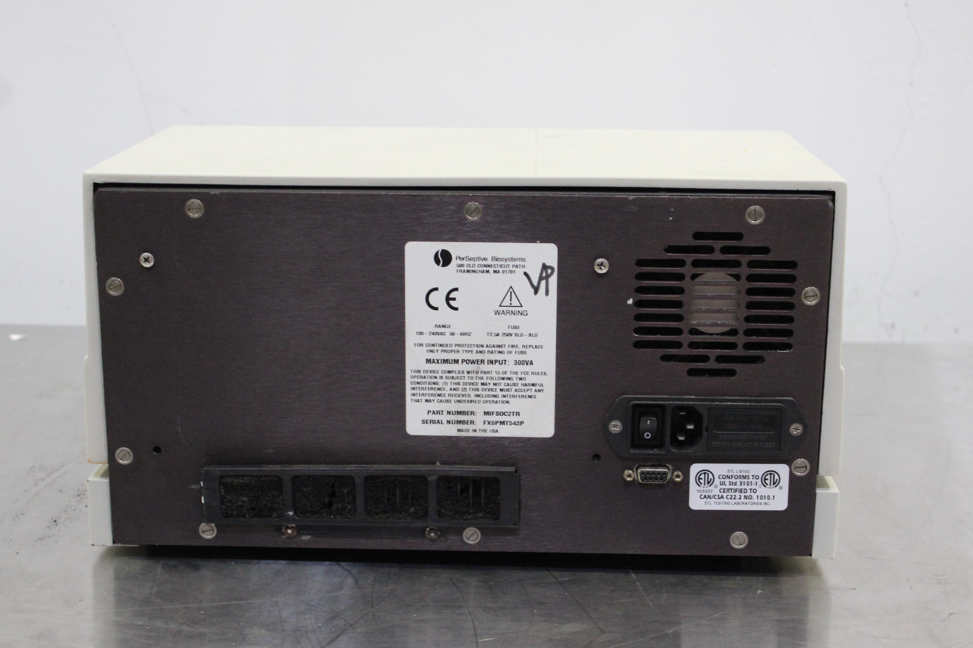 PerSeptive CytoFluor 4000 Fluorescence Reader Cell-Based Assays Temp Control