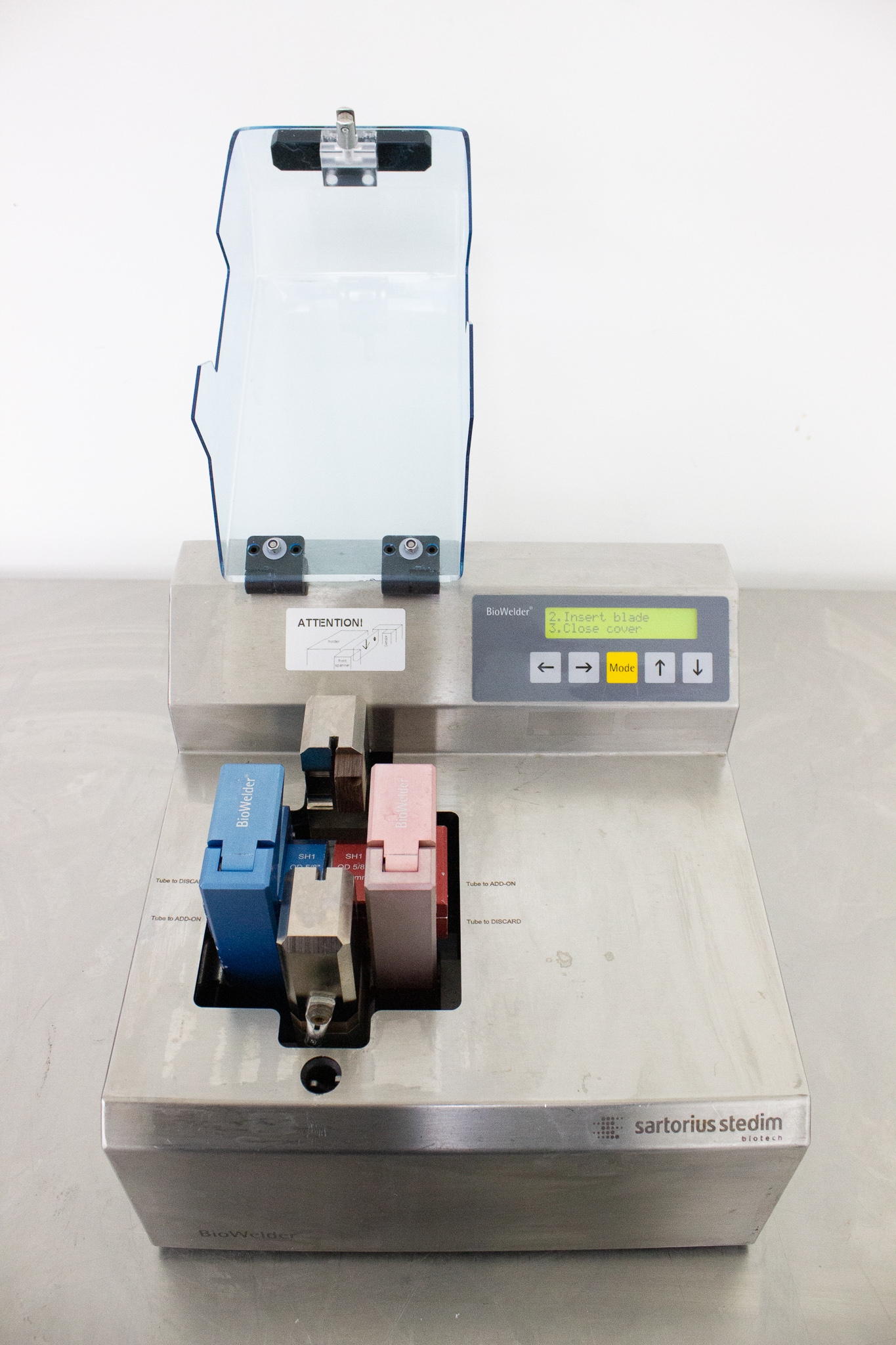 Sartorius BioWelder Tube Welder fully automated aseptic connection 3/4in