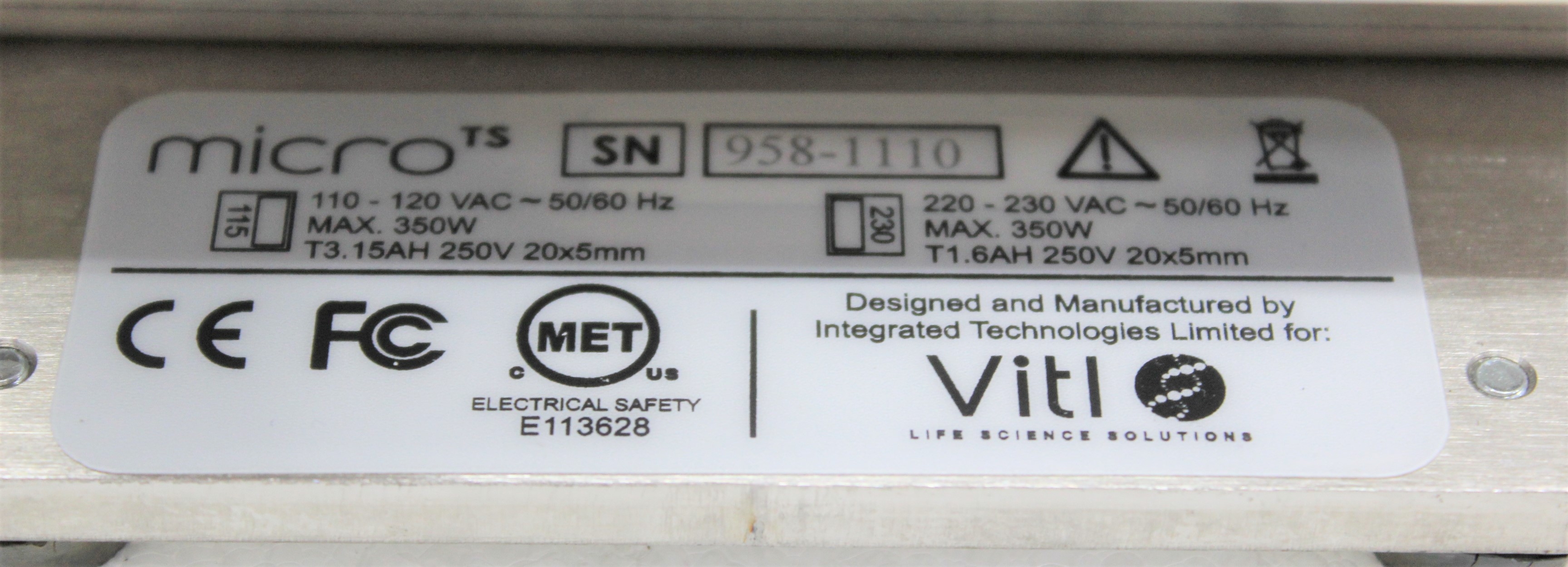 Thermo Alps30 Heat Sealer Molecular Biology Sealing 170C PCR Low-Thruput