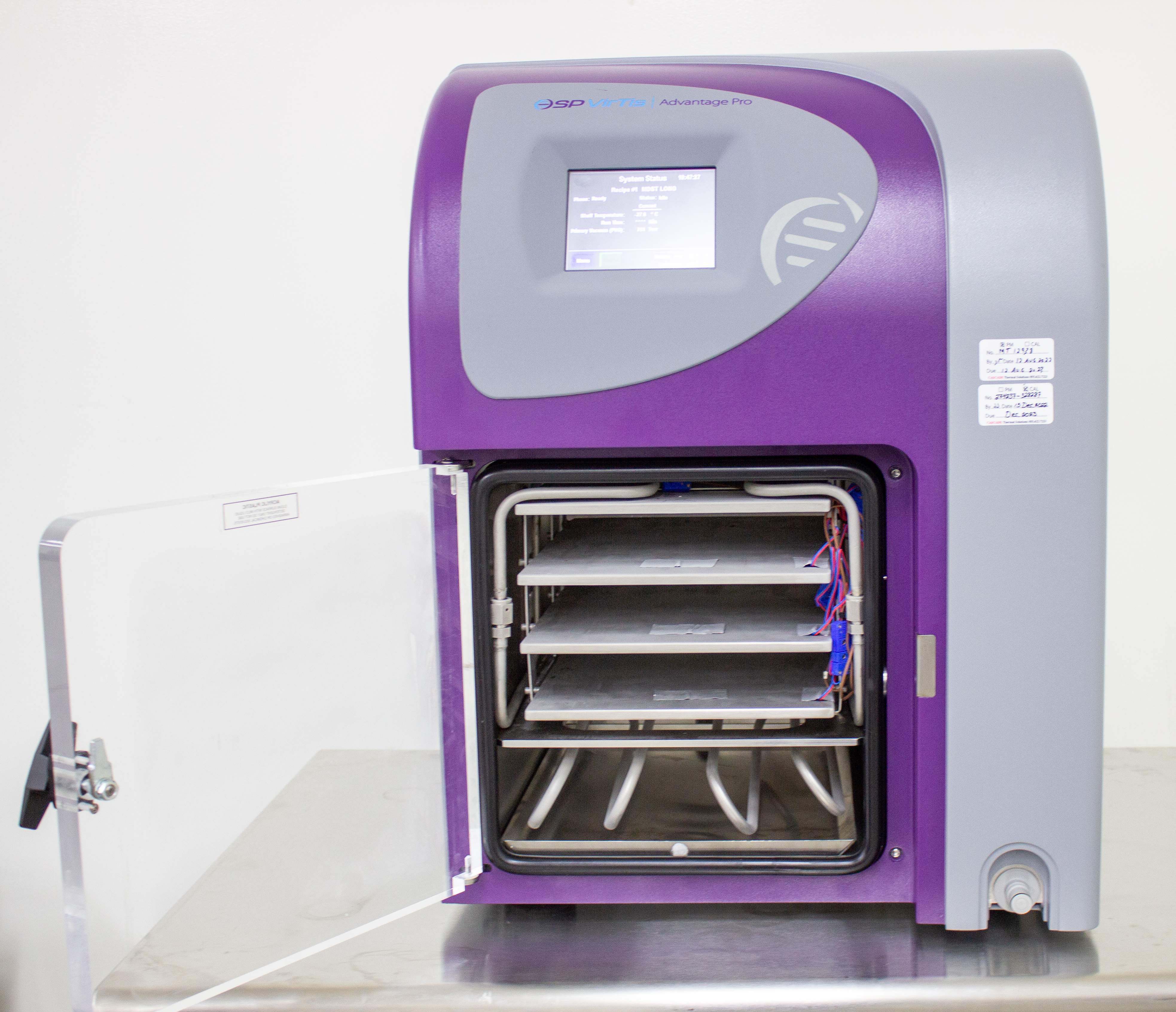 SP VirTis Advantage Pro ADP-B3EL-EVAX Freeze Dryer, 3 Fluid-Cooled