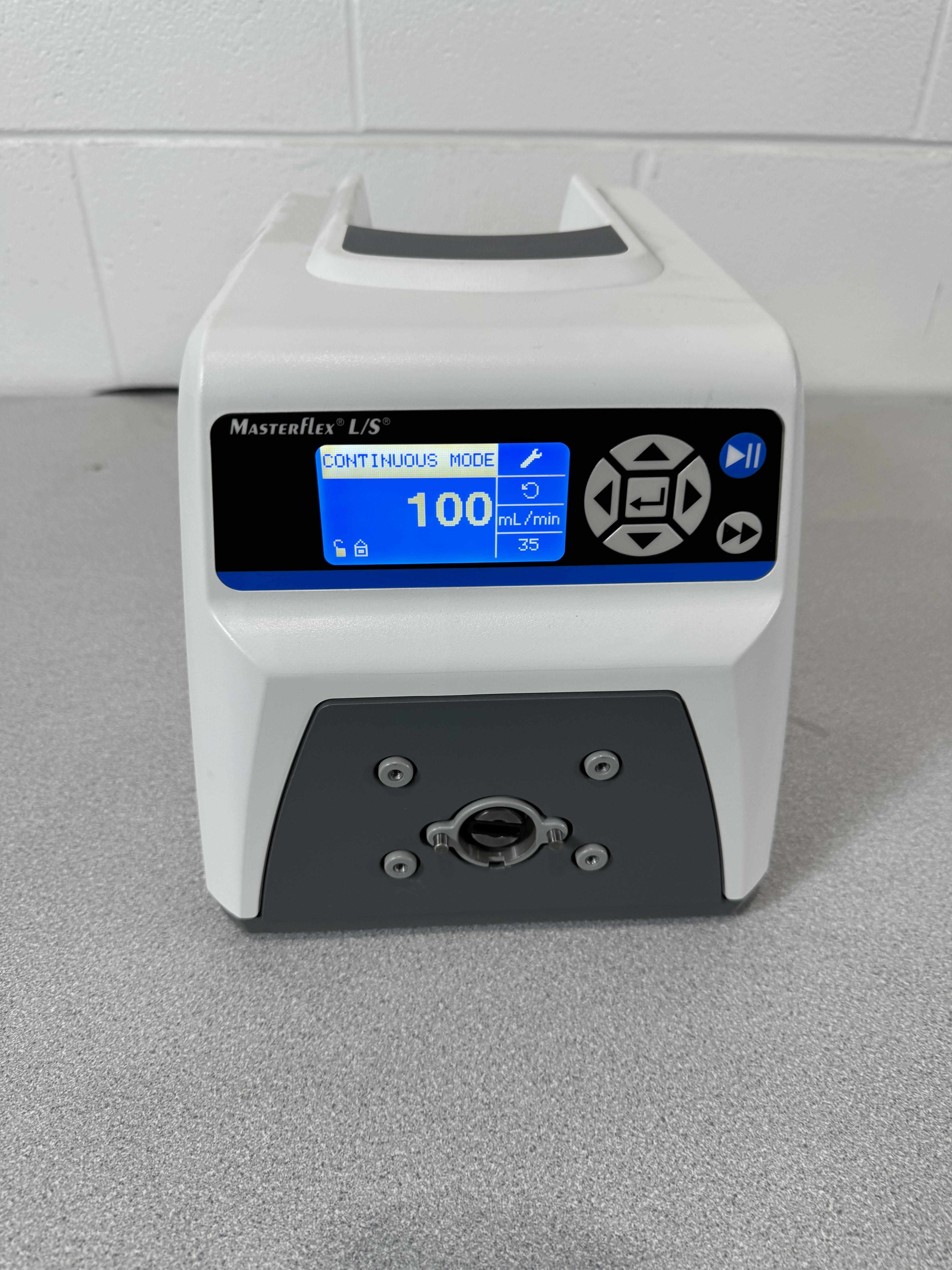 MasterFlex 07522-20 Peristaltic Pump L/S Standard Digital 0.1-600 RPM 3400 ml/min