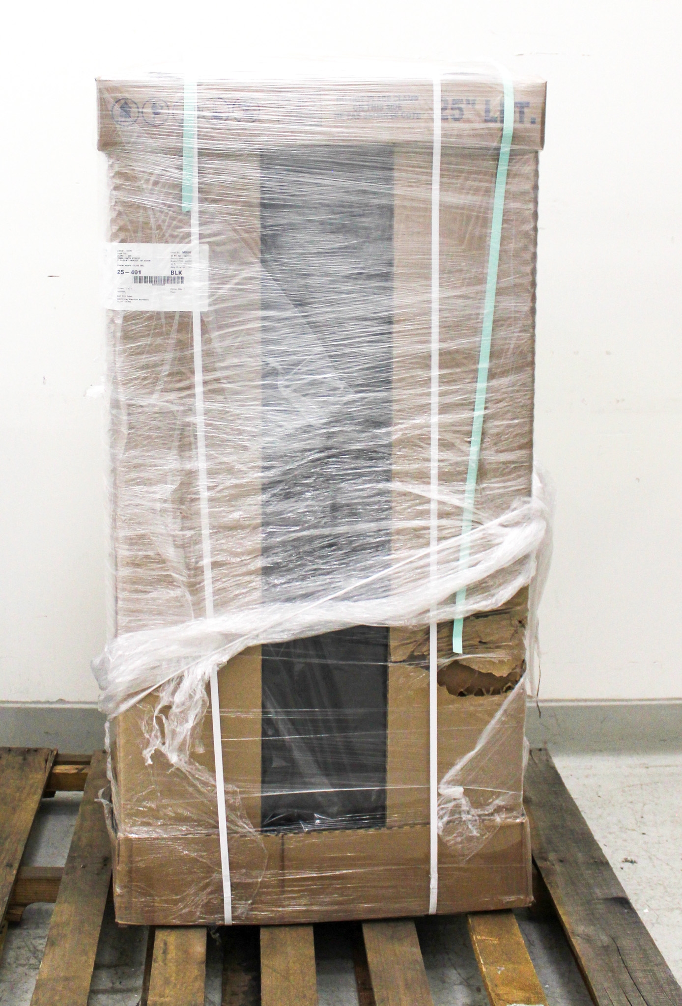 Uline H-1915BL Vertical File Cabinet 4 Drawer Black Steel Secure Storage