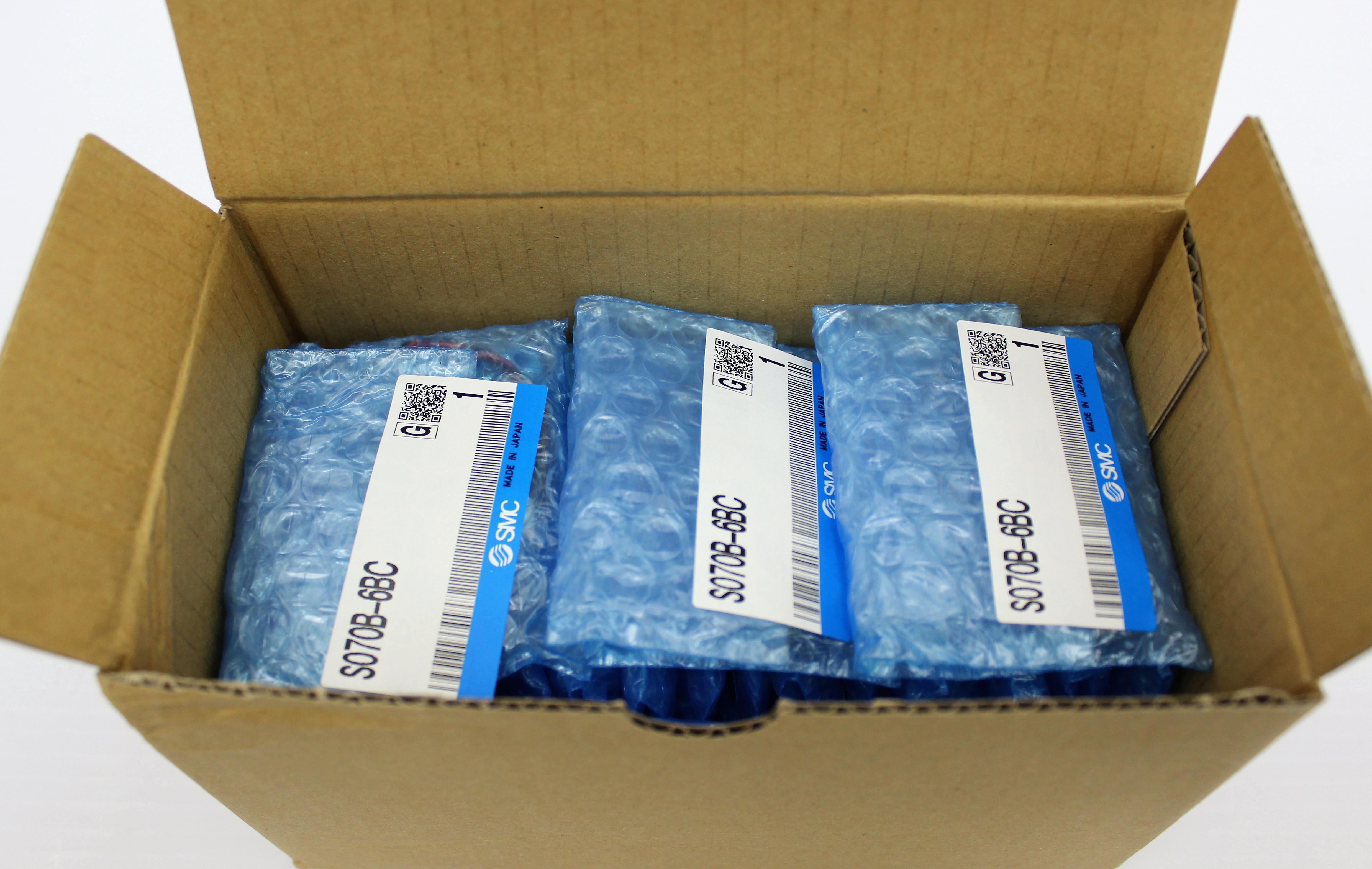 SMC S070B-6BC Solenoid Valve, Compact and Lightweight 3-Port, 12VDC